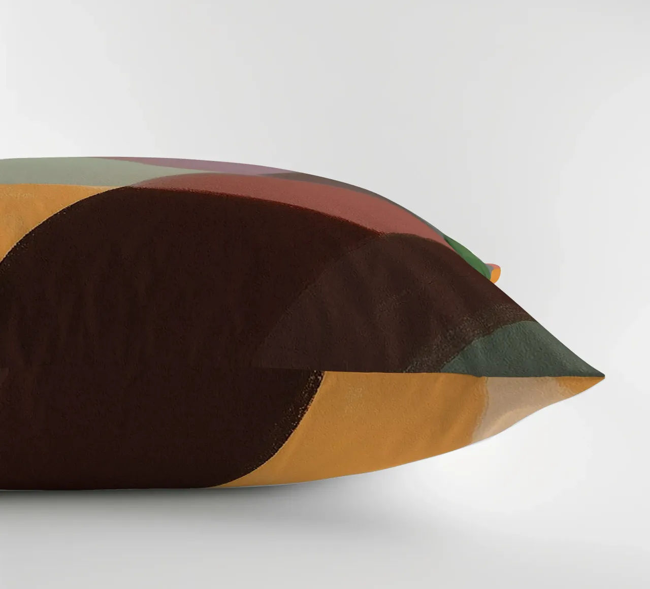 bold line abstract drawing ilustration decorative cushion by danine