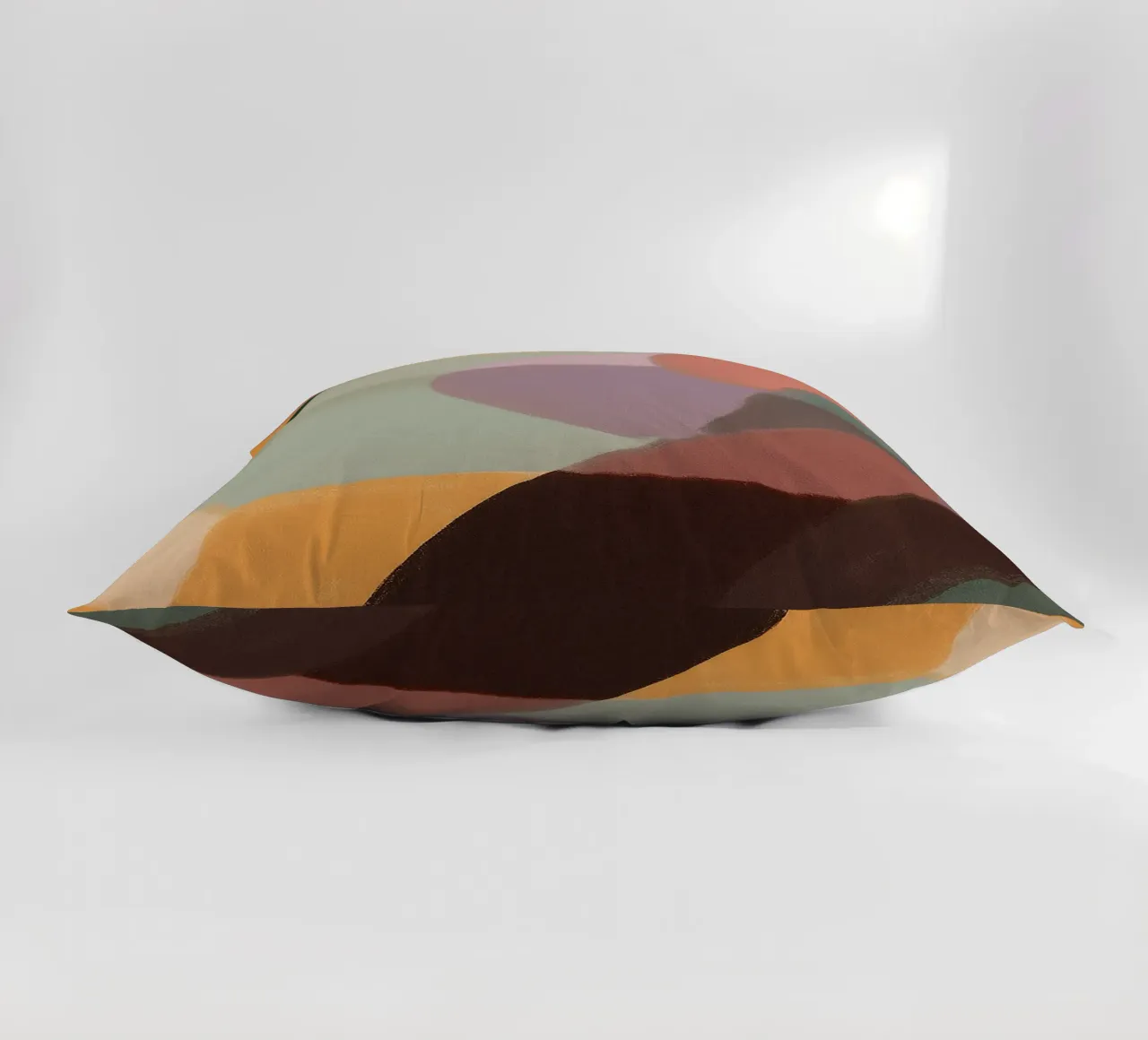 bold line abstract drawing ilustration decorative cushion by danine