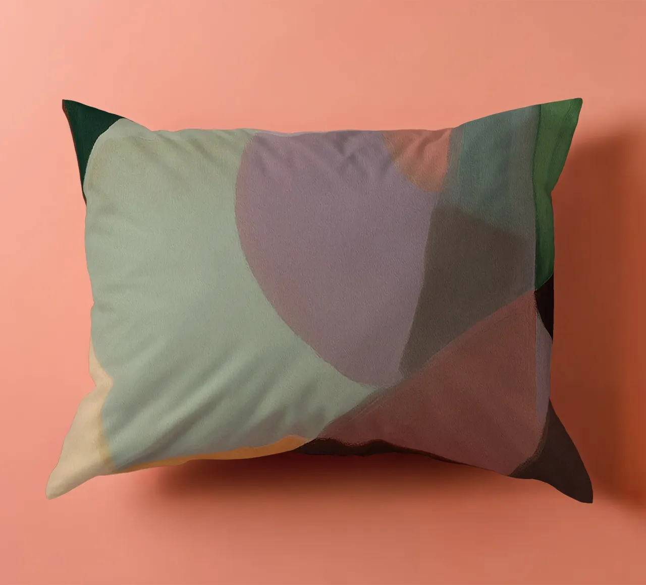bold line abstract drawing ilustration decorative cushion by danine