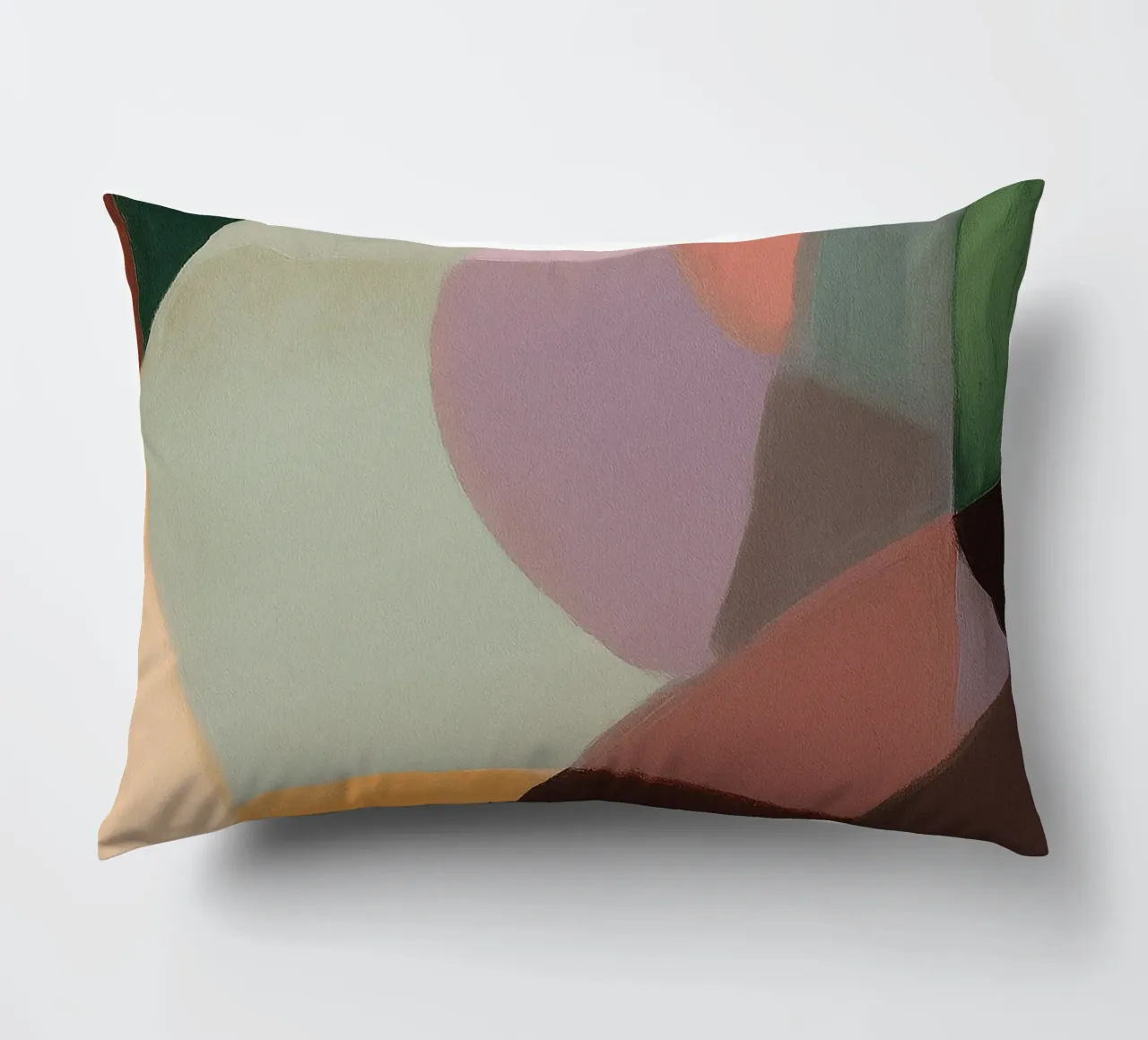 bold line abstract drawing ilustration decorative cushion by danine