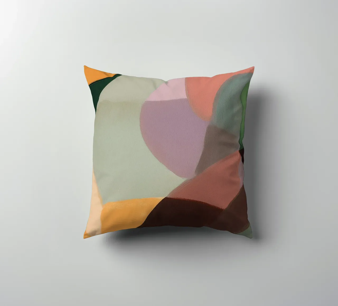 bold line abstract drawing ilustration decorative cushion by danine