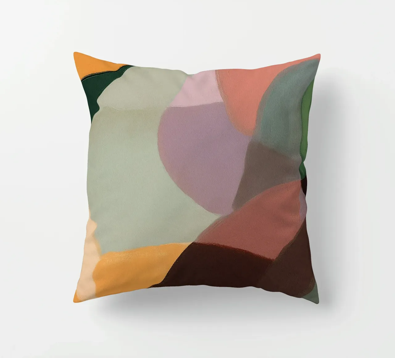 bold line abstract drawing ilustration decorative cushion by danine