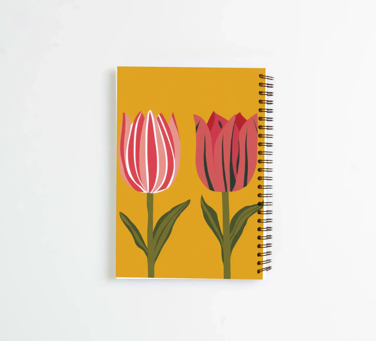 Trío Tulipán de Oro cuaderno de espiral de Terra Tone