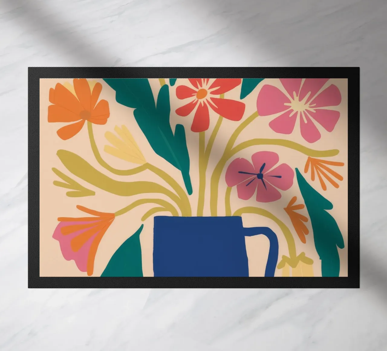 Azure Vessel Vibrancy doormat by Terra Tone