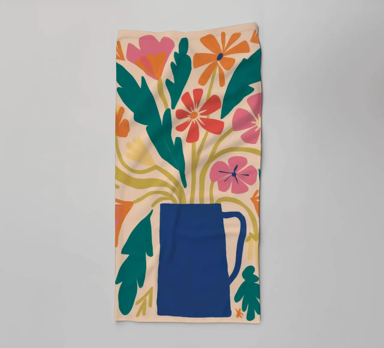 Azure Vessel Vibrancy towel by Terra Tone
