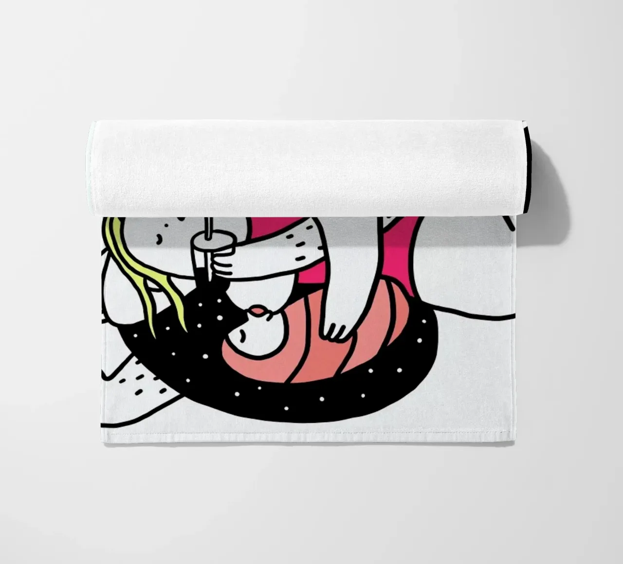 Stillen 04 beach towel by Herzette