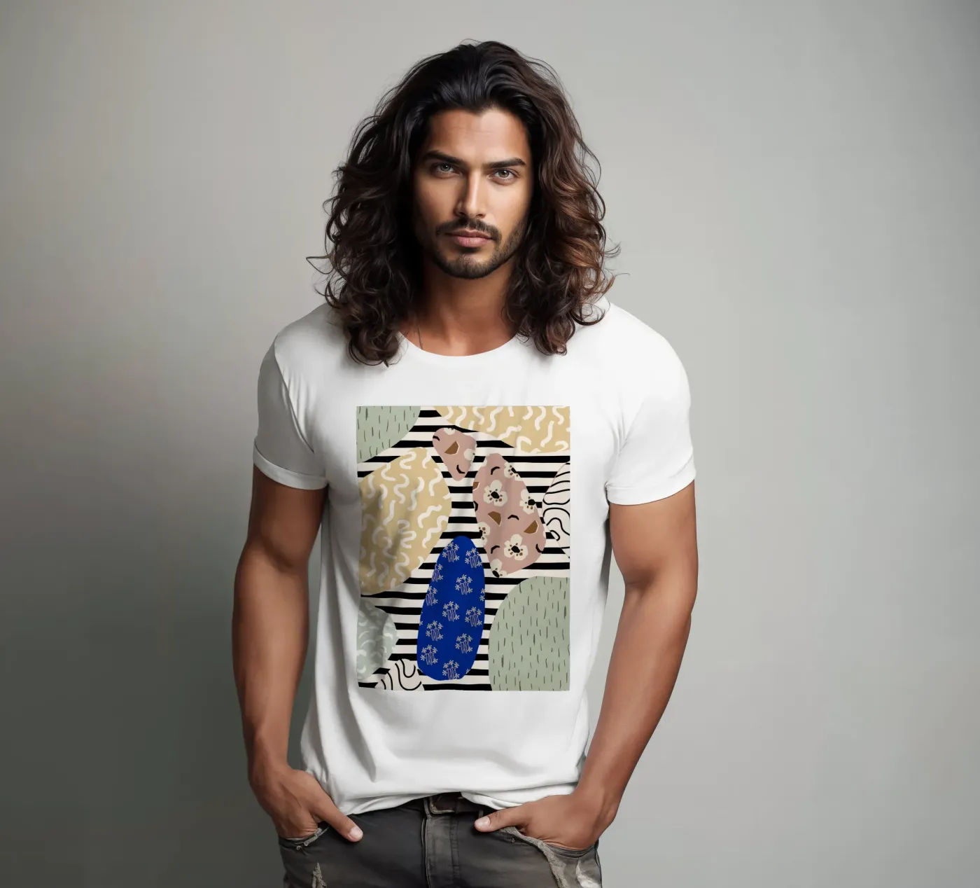 Stone Pattern t-shirt da treechild