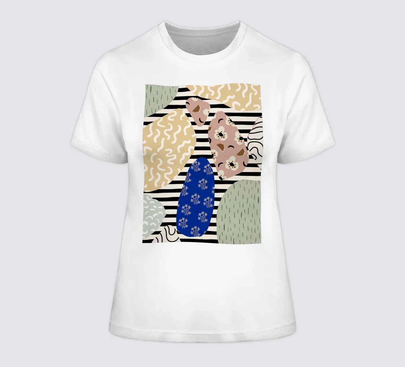 Stone Pattern t-shirt da donna da treechild
