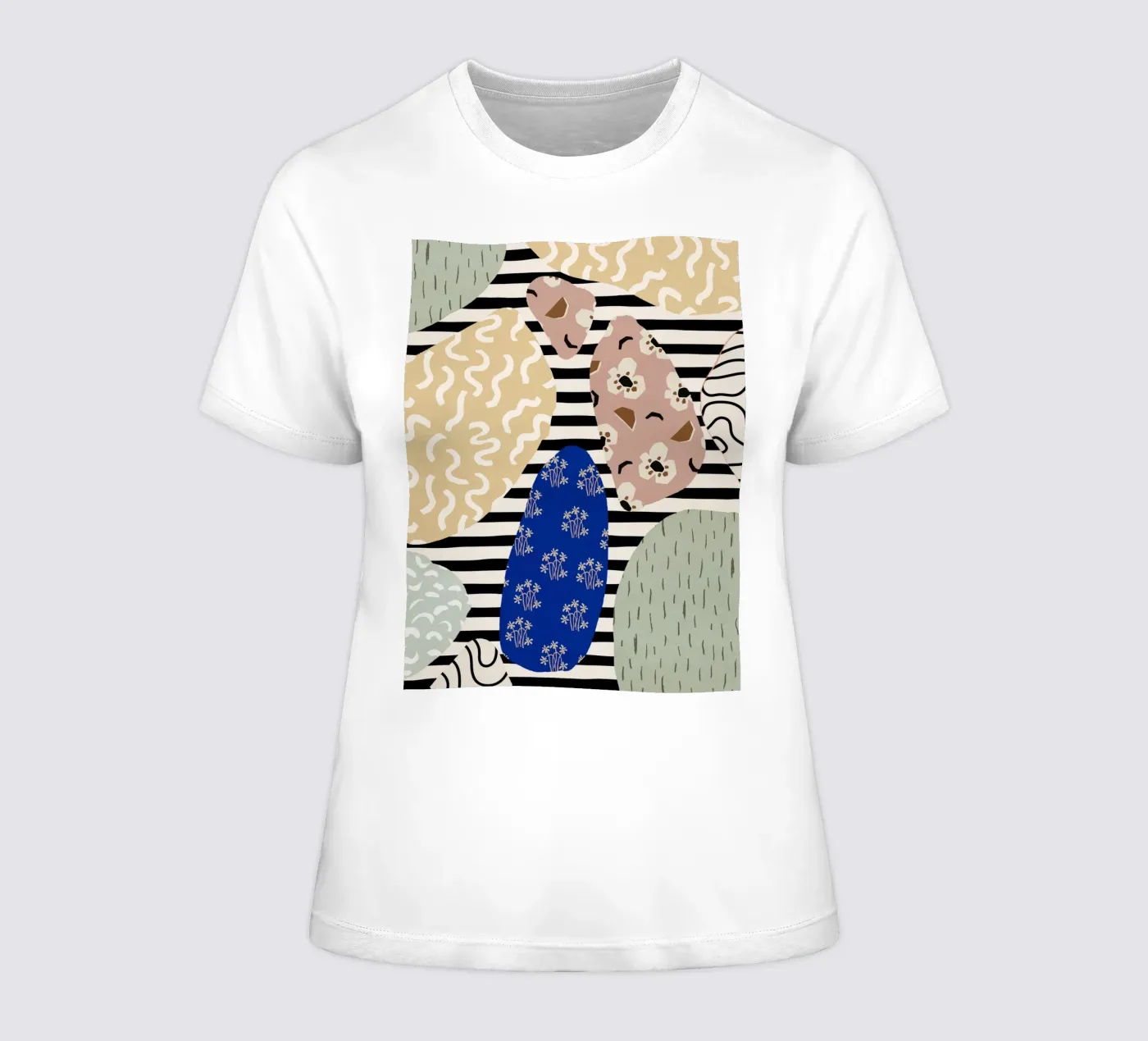 Stone Pattern t-shirt da donna da treechild