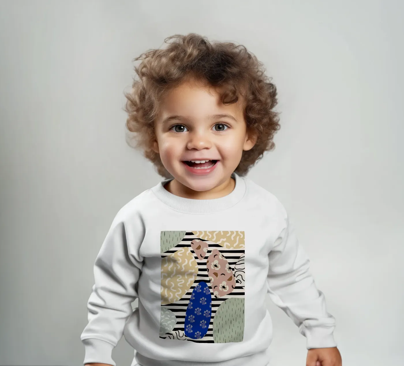 Stone Pattern felpa neonato da treechild