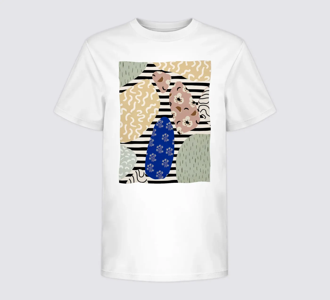 Stone Pattern t-shirt bambini da treechild