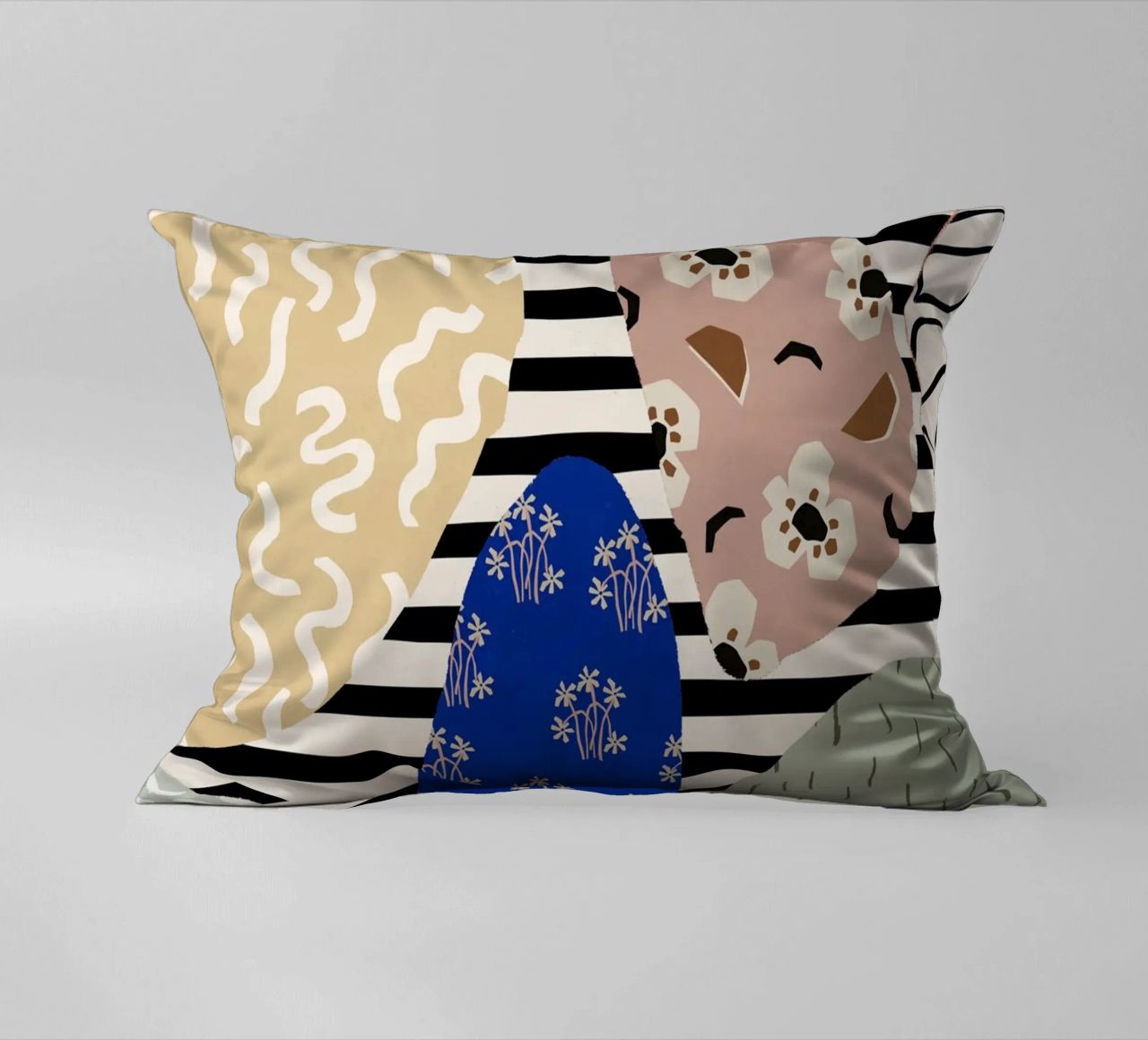 Stone Pattern decorative cushion by treechild