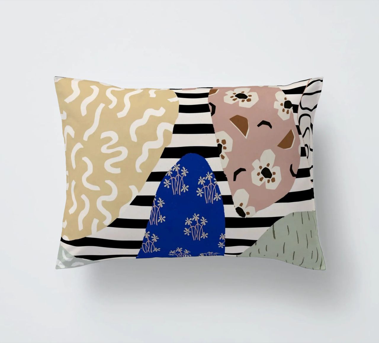 Stone Pattern decorative cushion by treechild