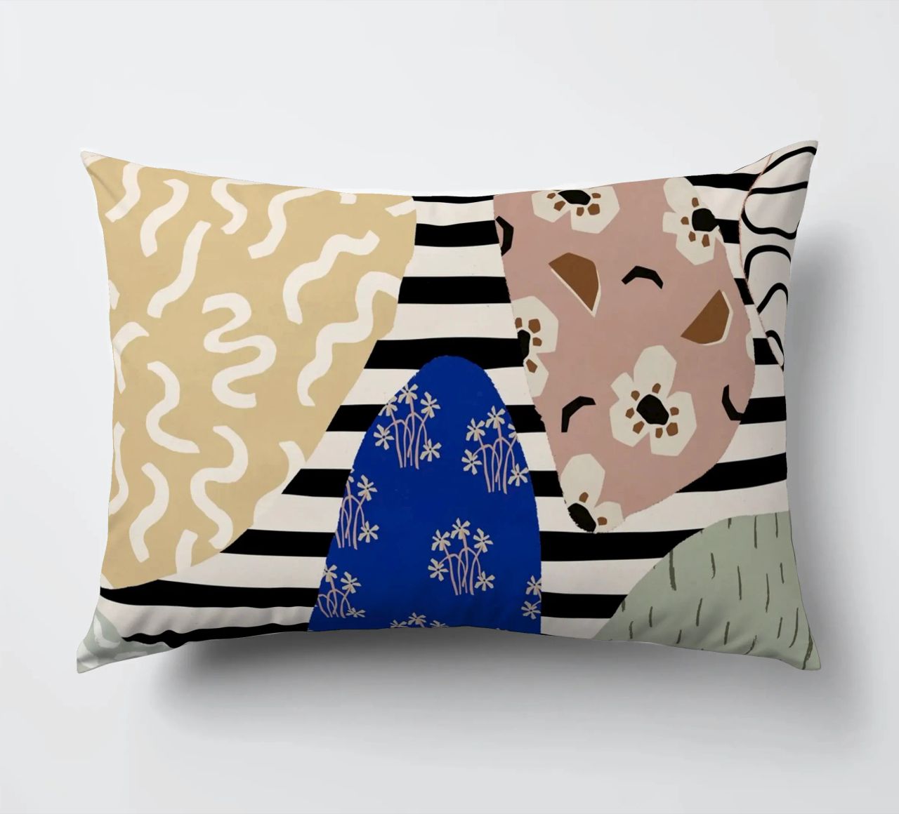Stone Pattern decorative cushion by treechild