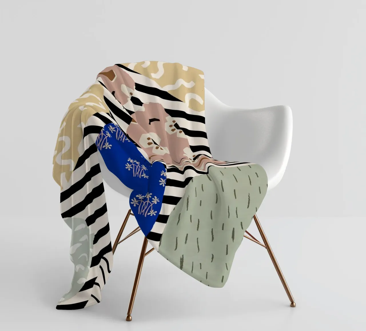 Stone Pattern coperta in pile da treechild