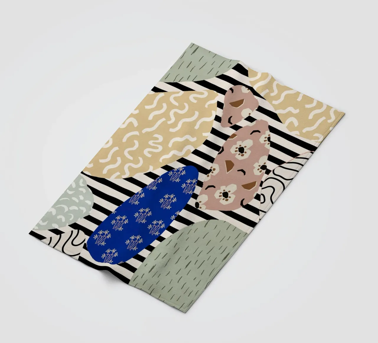 Stone Pattern coperta in pile da treechild