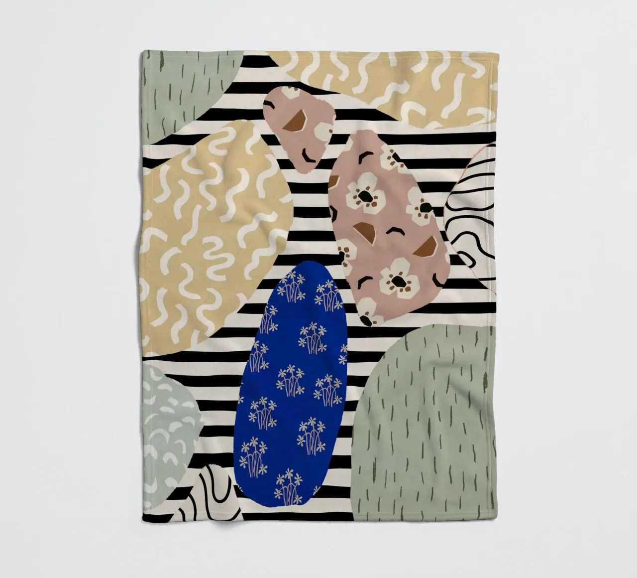 Stone Pattern coperta in pile da treechild