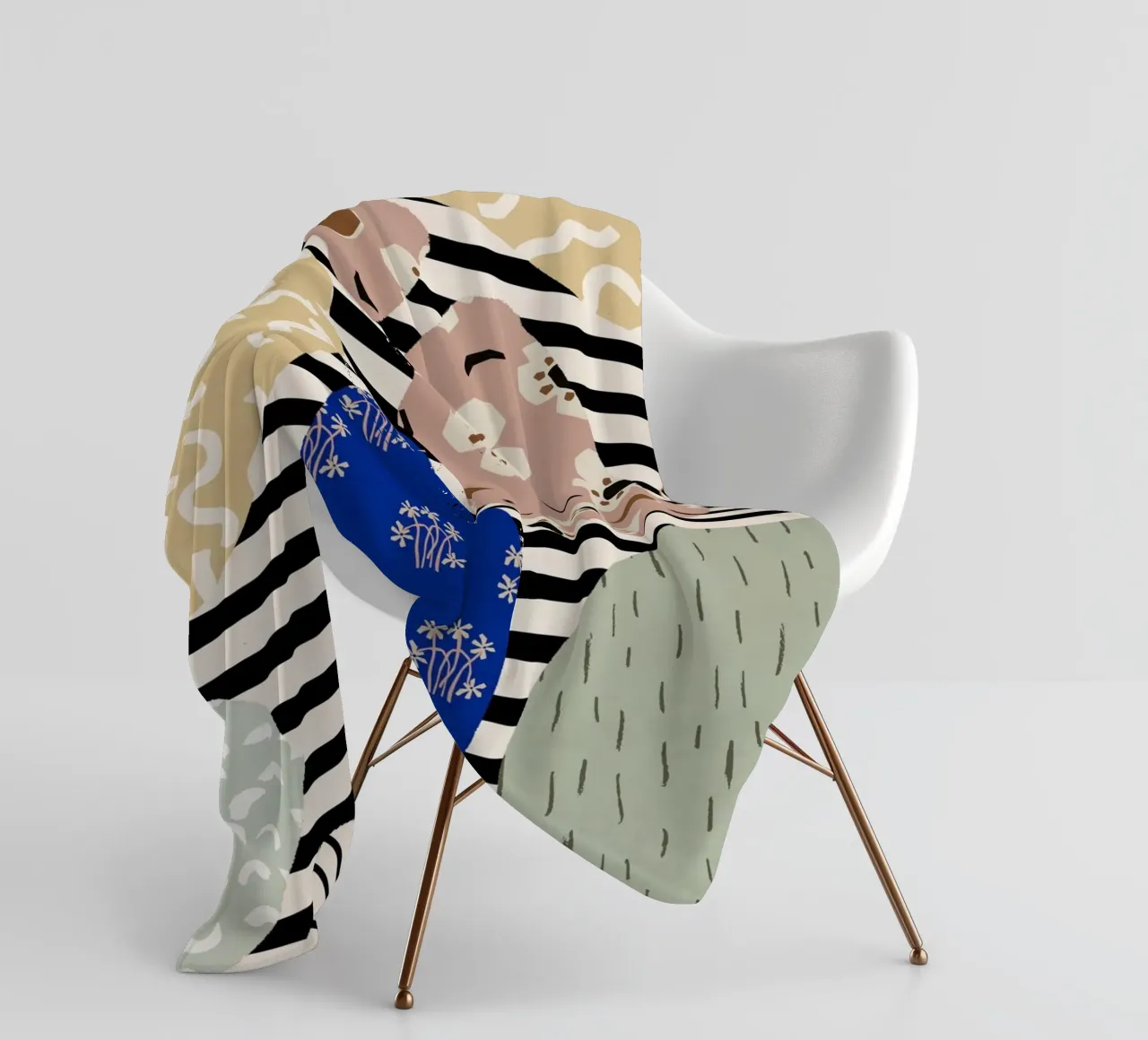 Stone Pattern coperta in pile da treechild