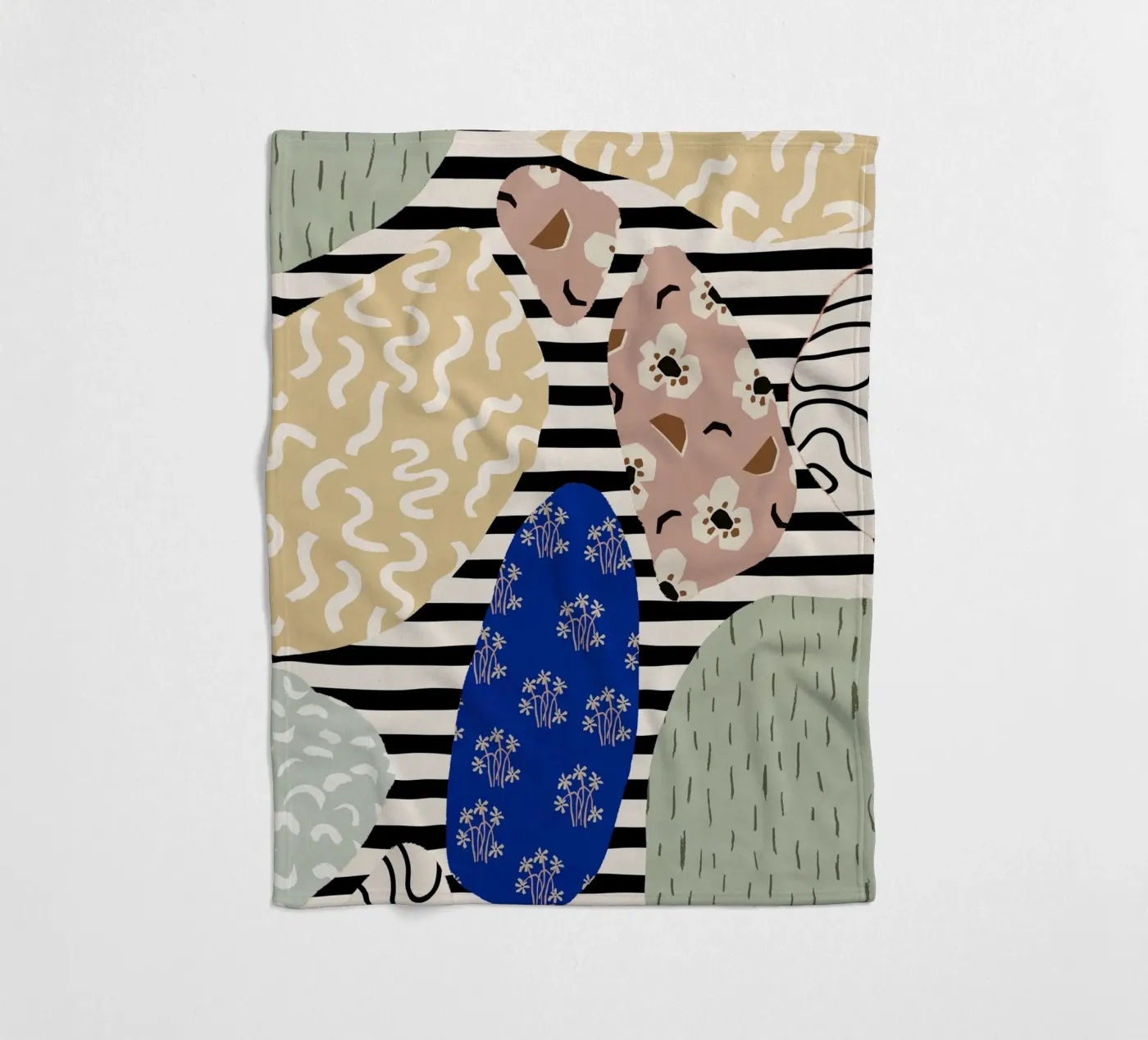 Stone Pattern plaid polaire de treechild