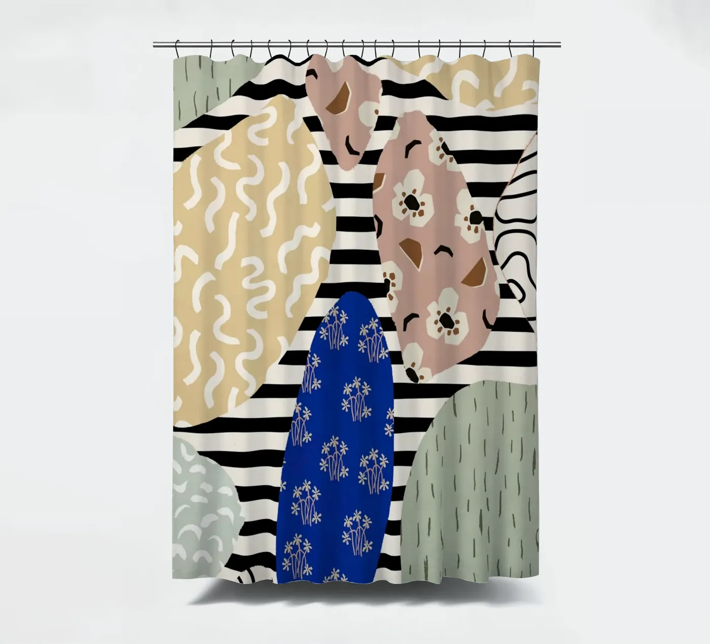 Stone Pattern douchegordijn van treechild