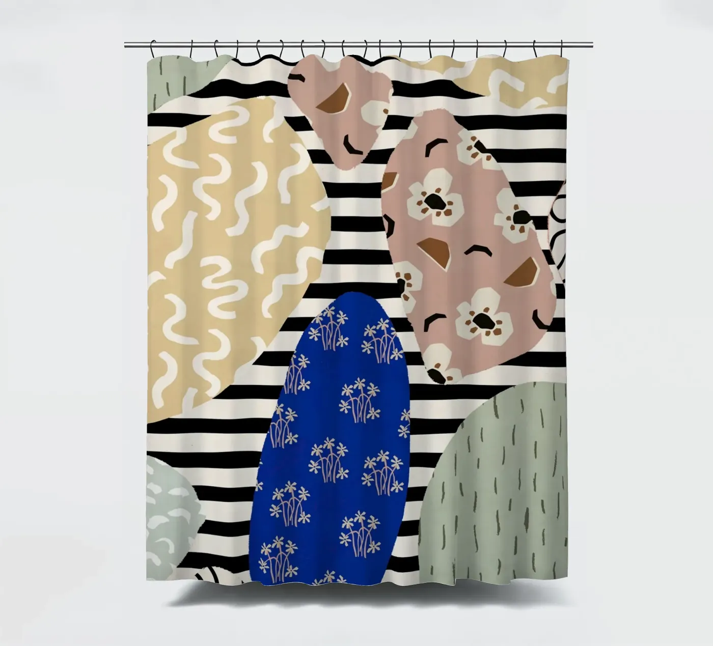 Stone Pattern douchegordijn van treechild