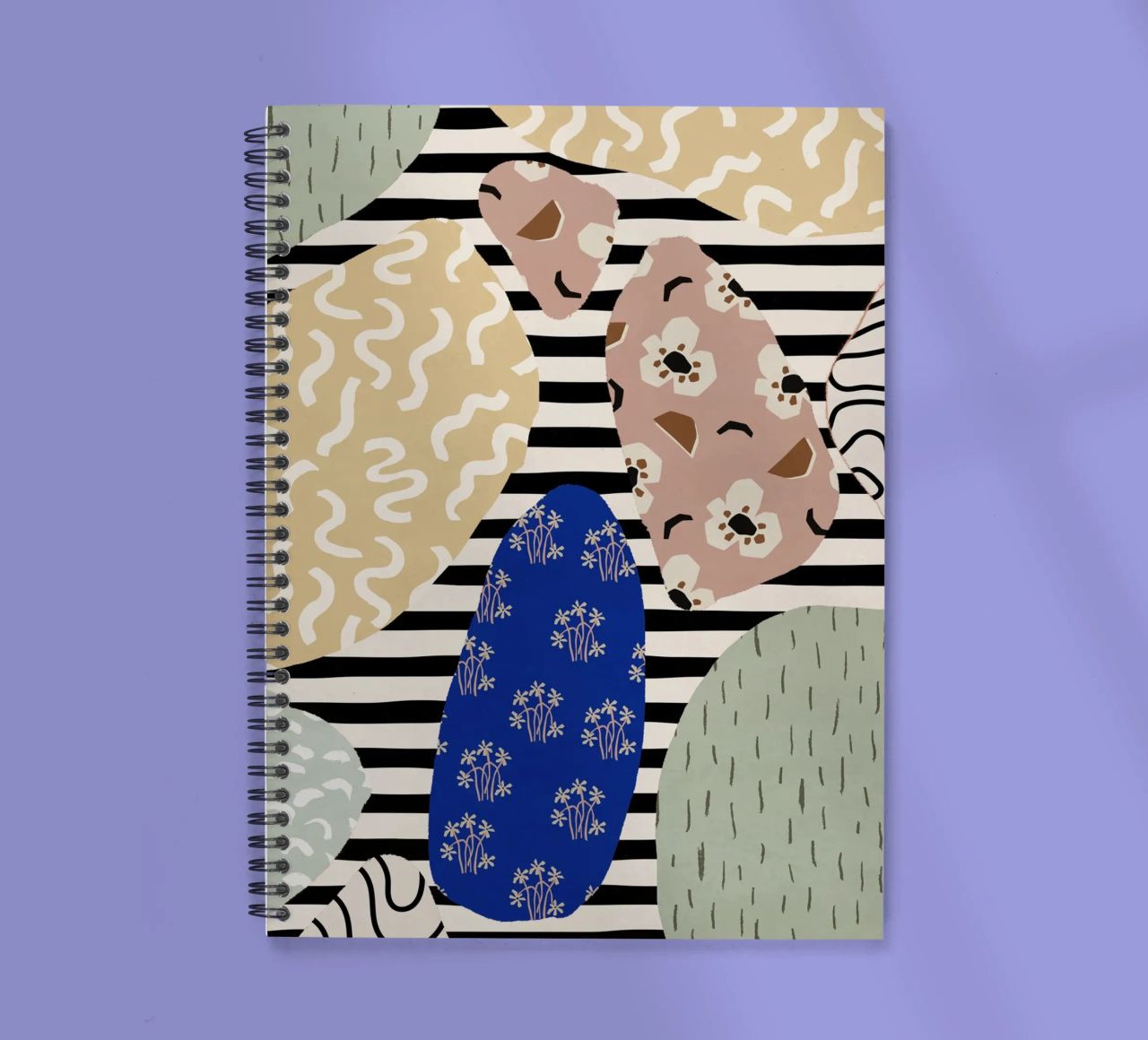Stone Pattern spiral notebook by treechild