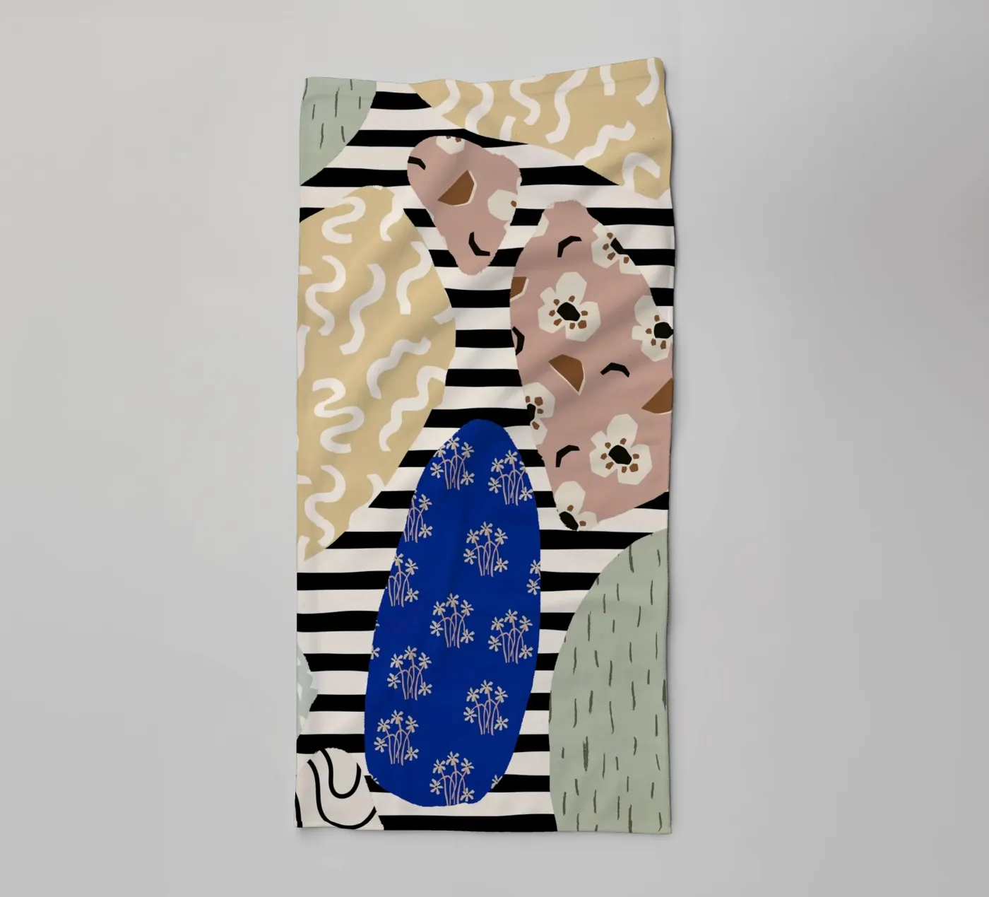 Stone Pattern towel by treechild