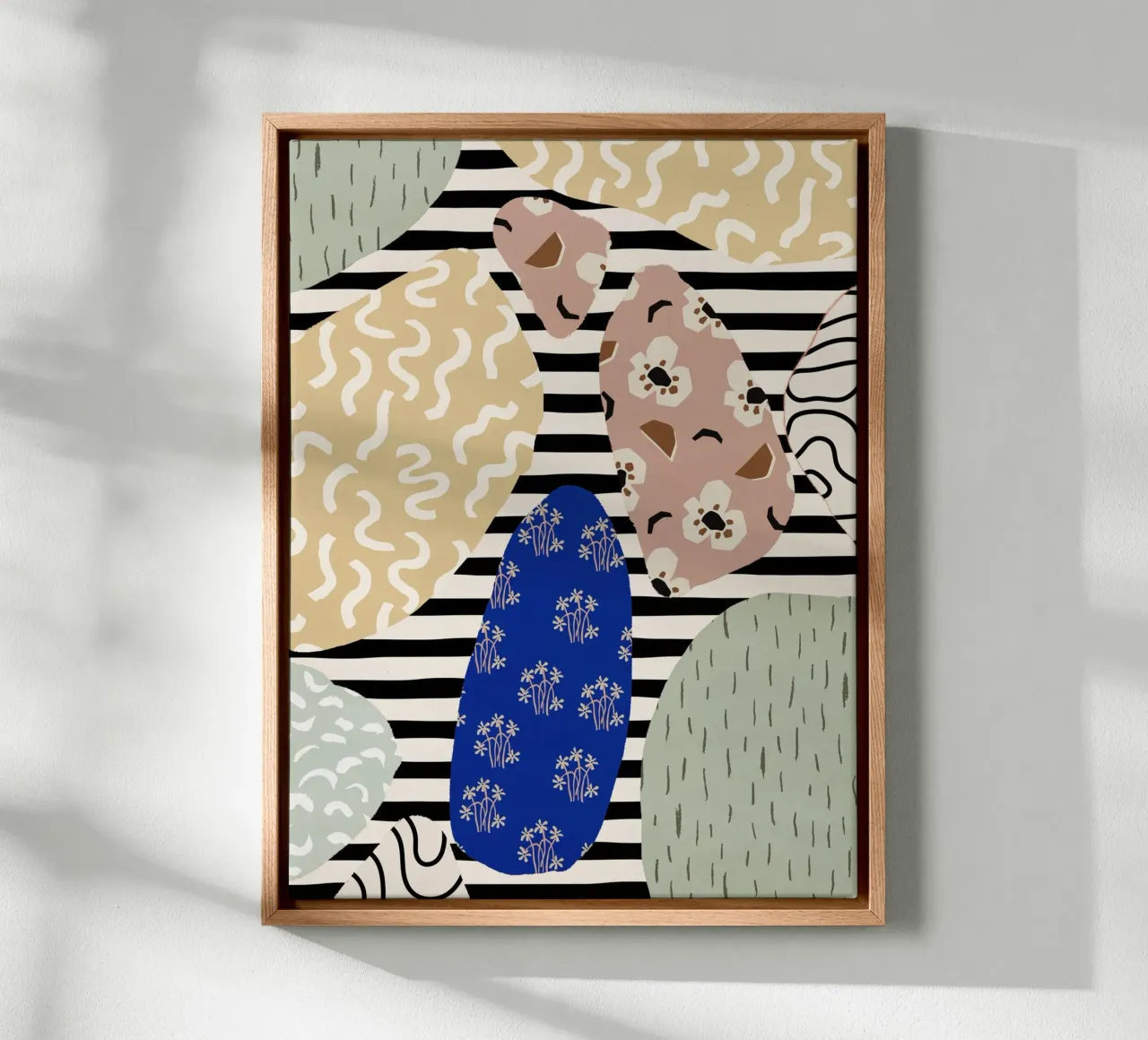 Stone Pattern canvas by treechild