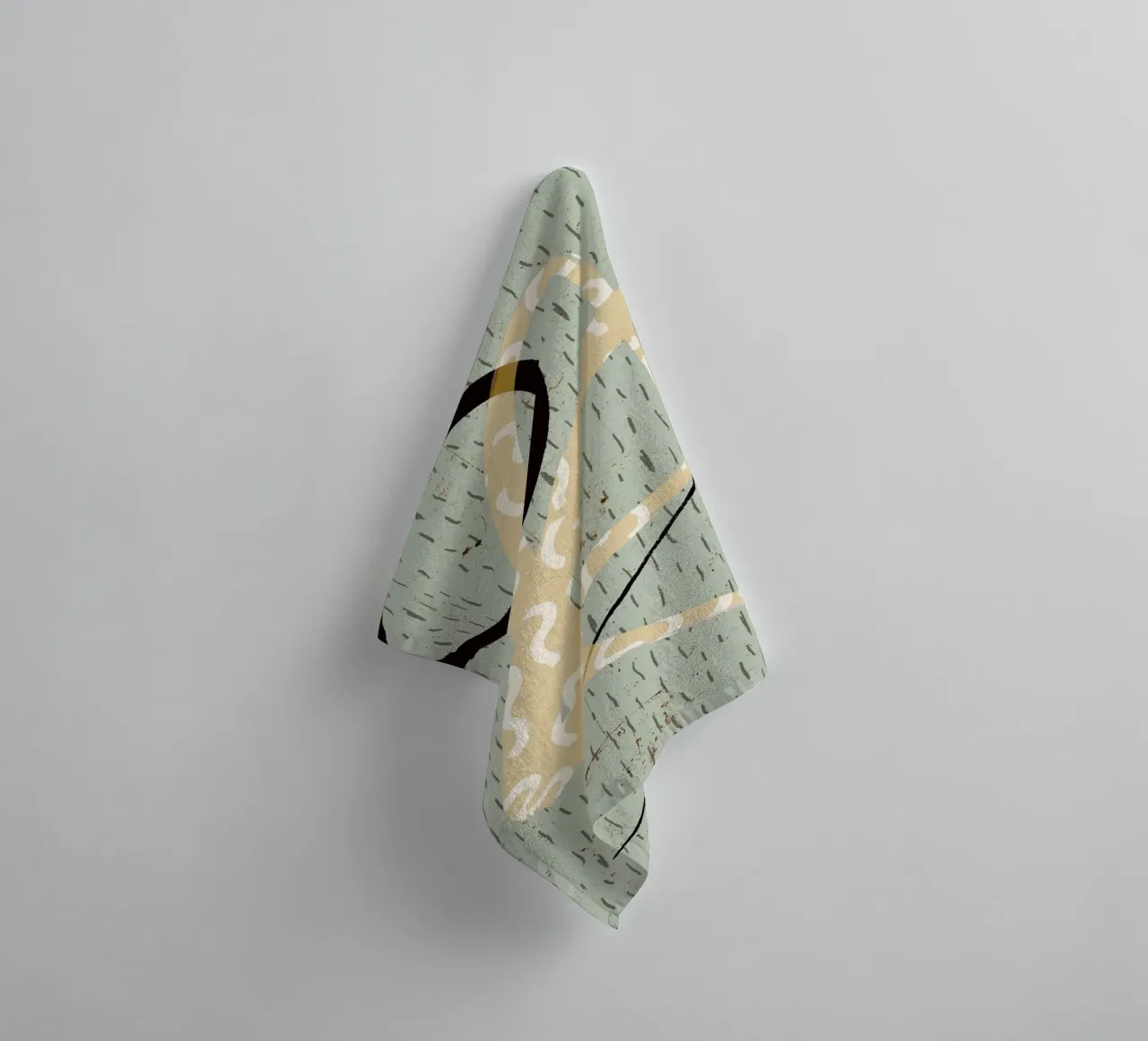Pattern Balance towel by treechild