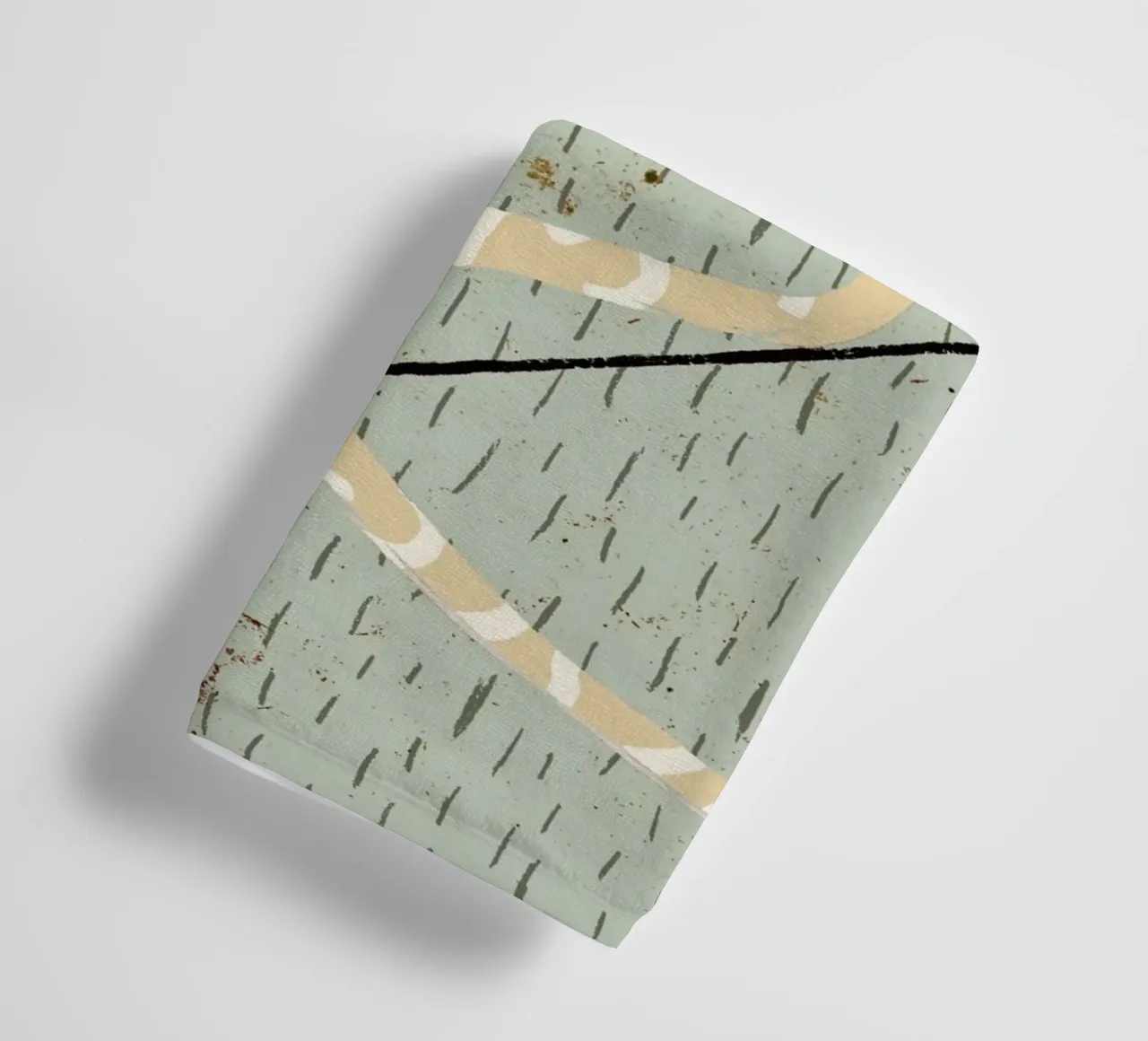 Pattern Balance towel by treechild