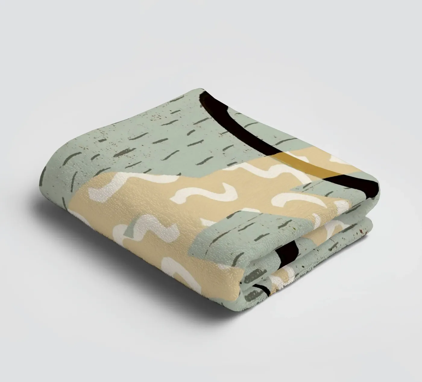 Pattern Balance towel by treechild