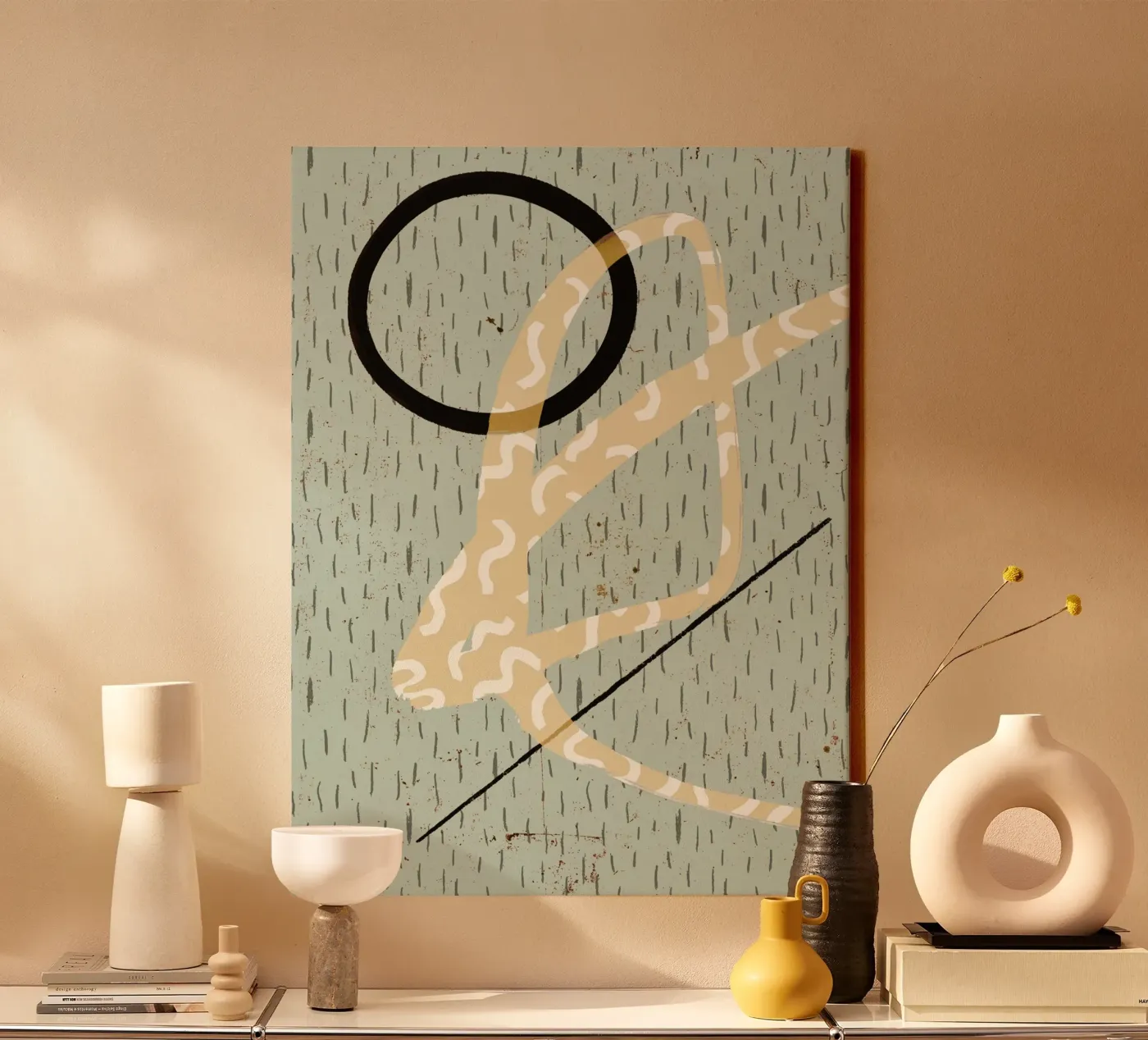 Pattern Balance canvas by treechild