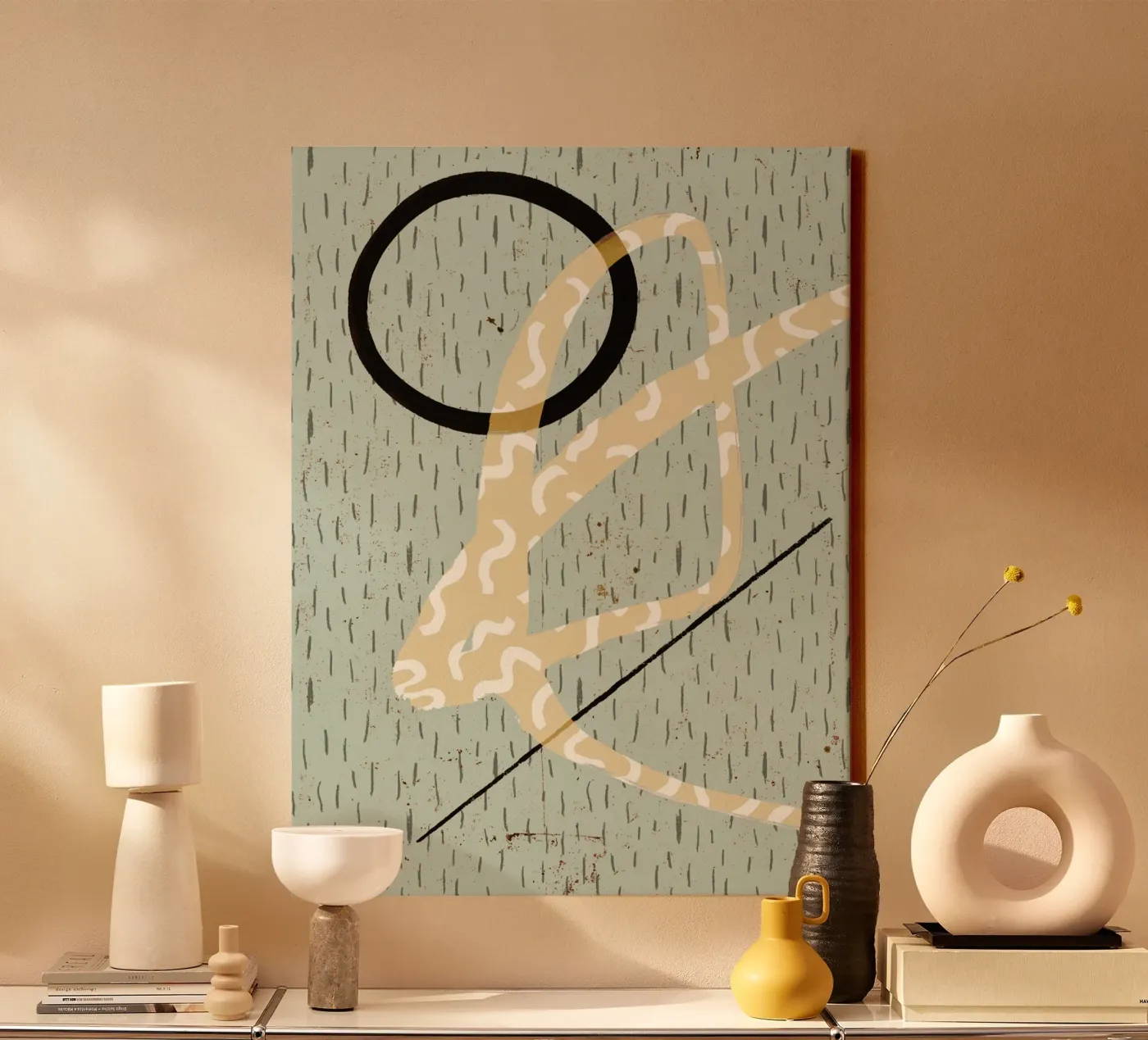 Pattern Balance canvas van treechild