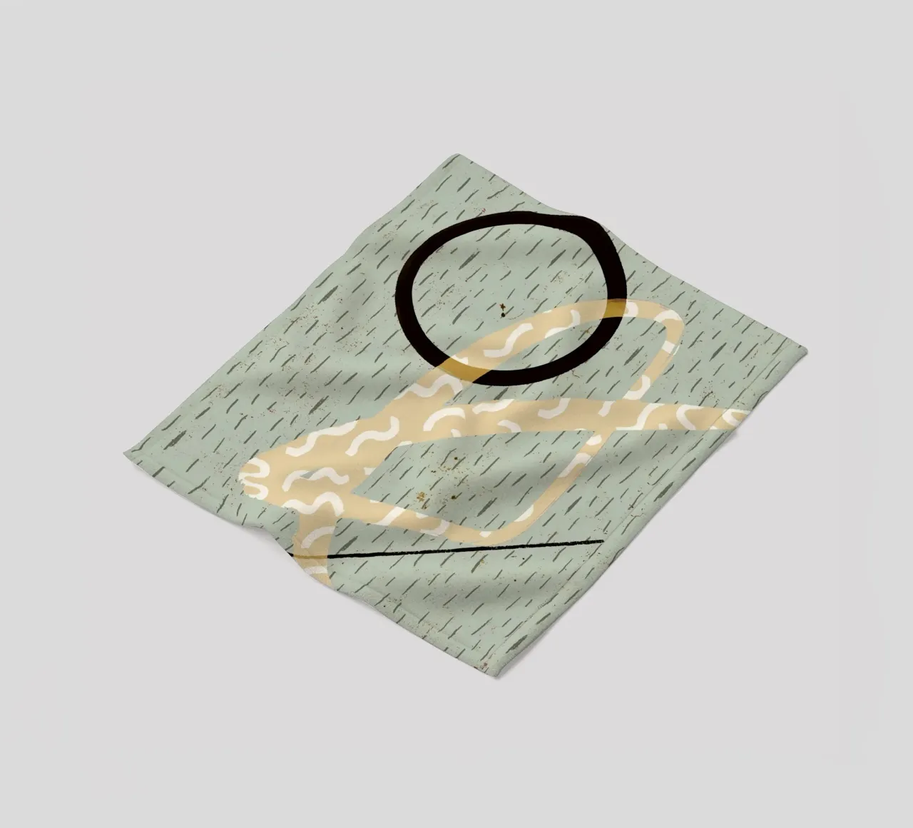 Pattern Balance Fleecedecke von treechild