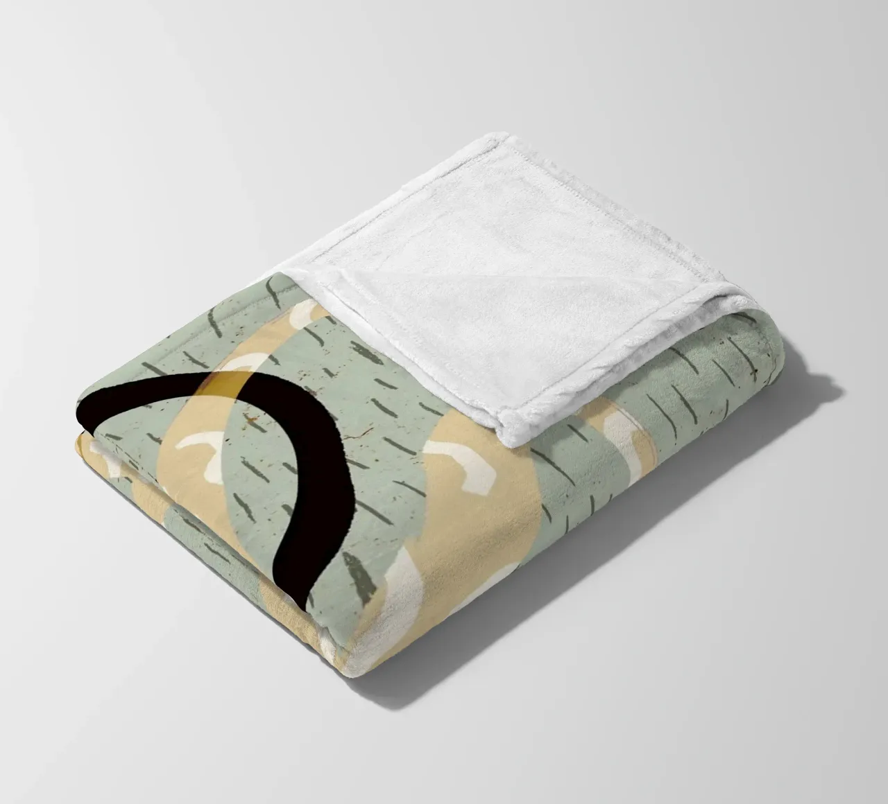 Pattern Balance Fleecedecke von treechild