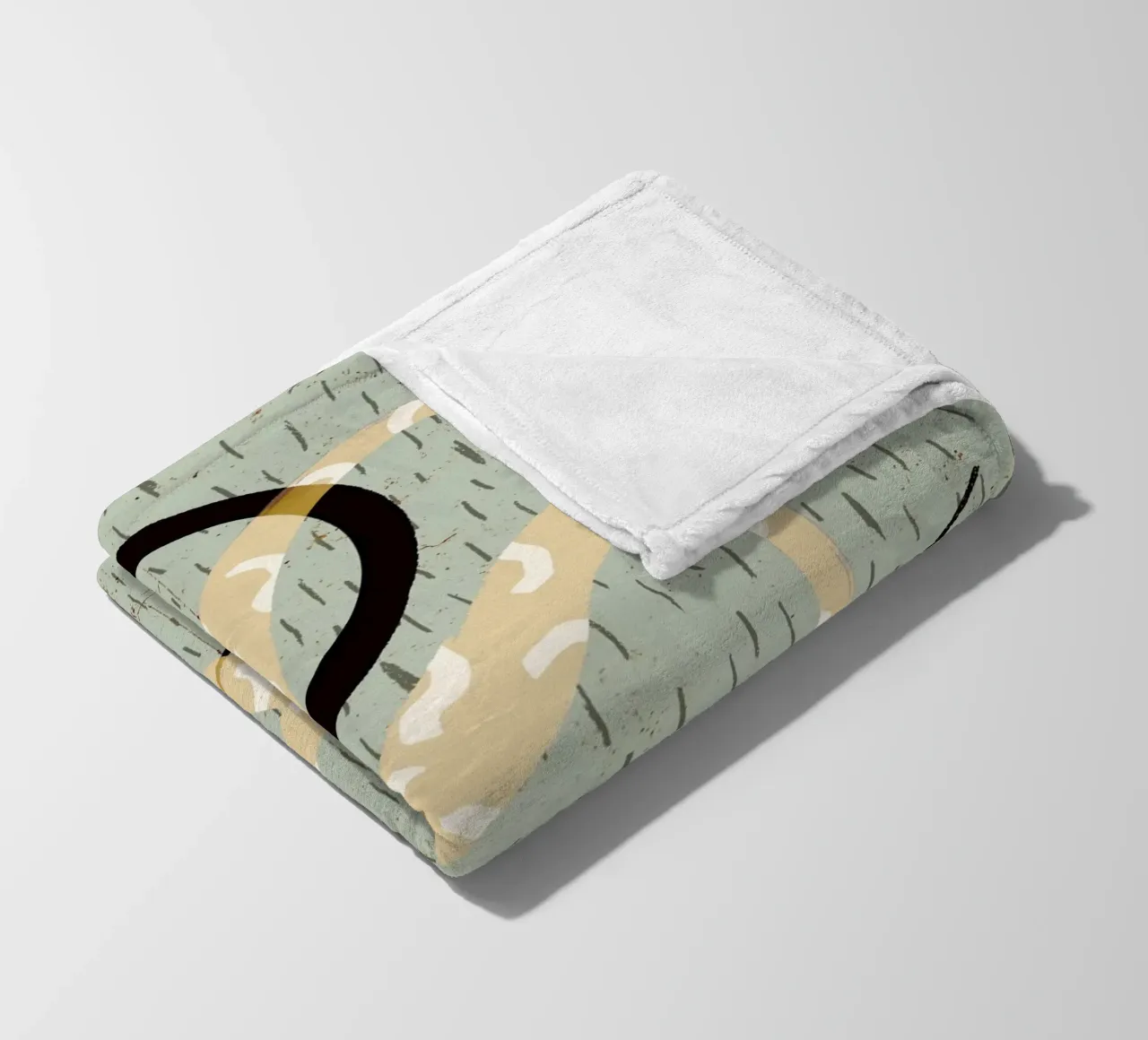 Pattern Balance Fleecedecke von treechild