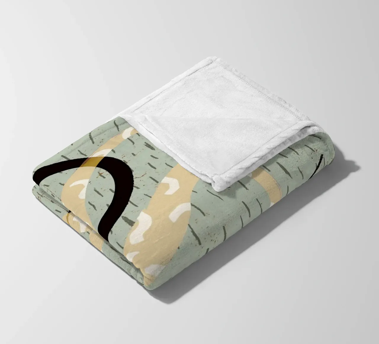Pattern Balance Fleecedecke von treechild