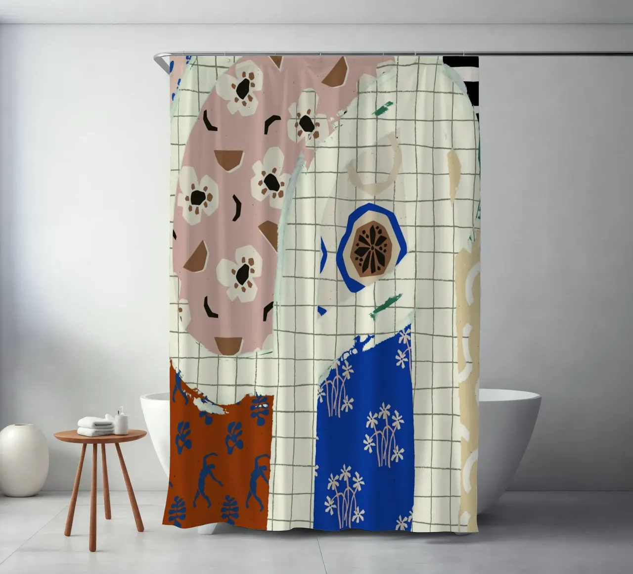 Pattern Play No 01 tenda da doccia da treechild