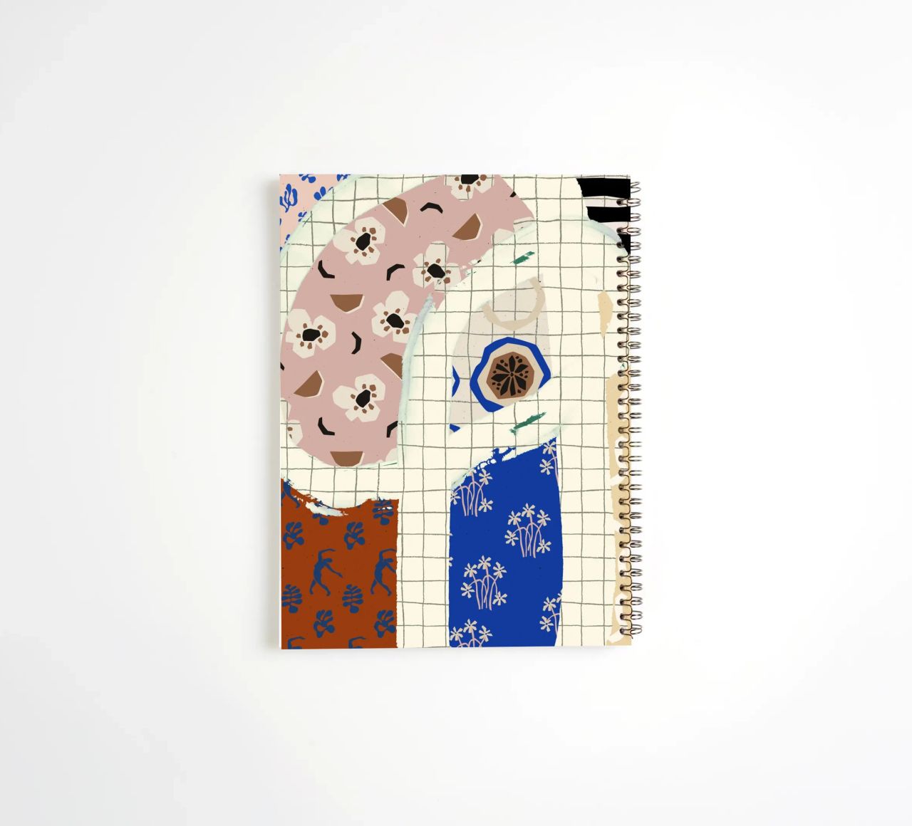 Pattern Play No 01 spiral notebook by treechild