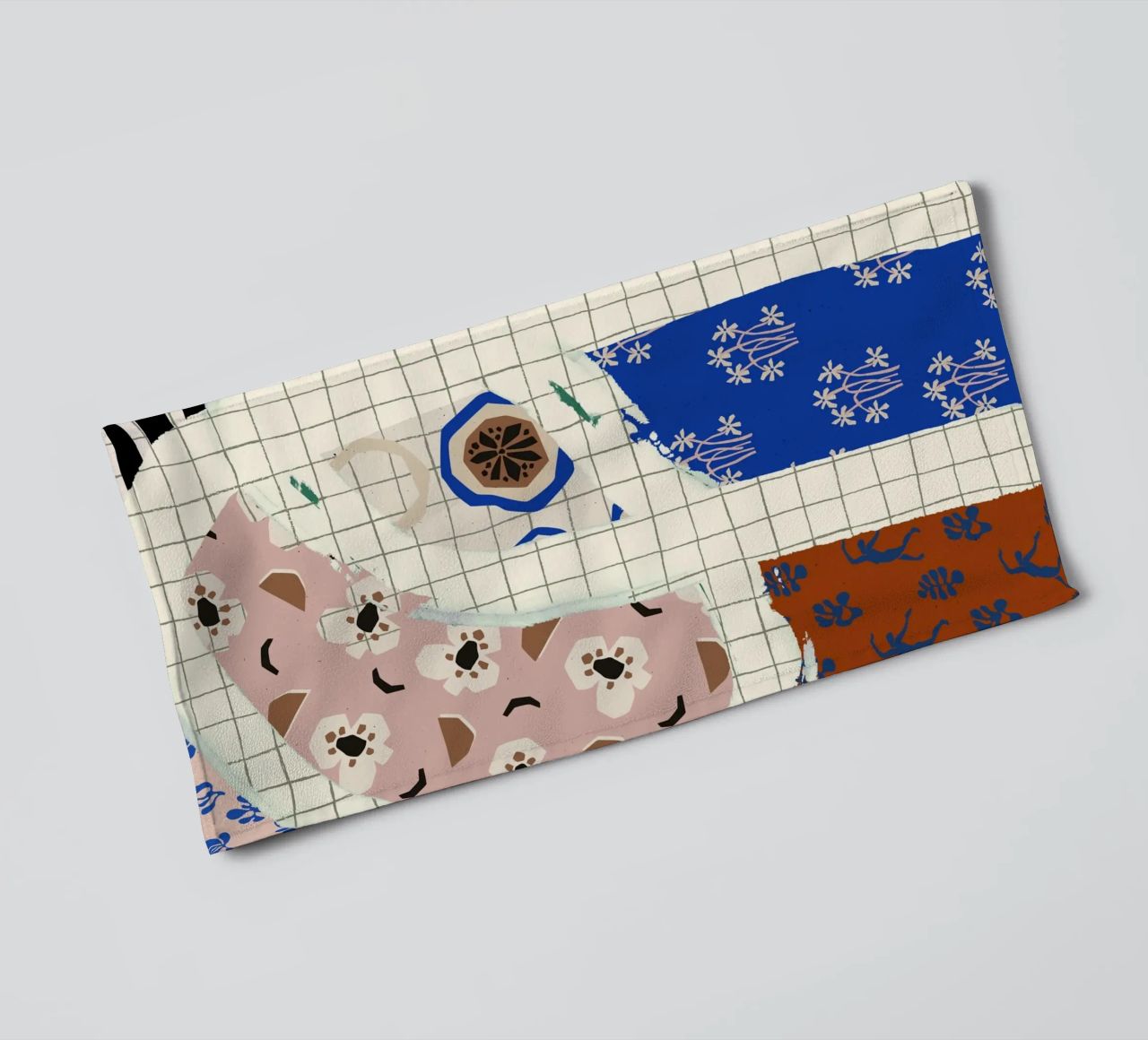 Pattern Play No 01 towel by treechild