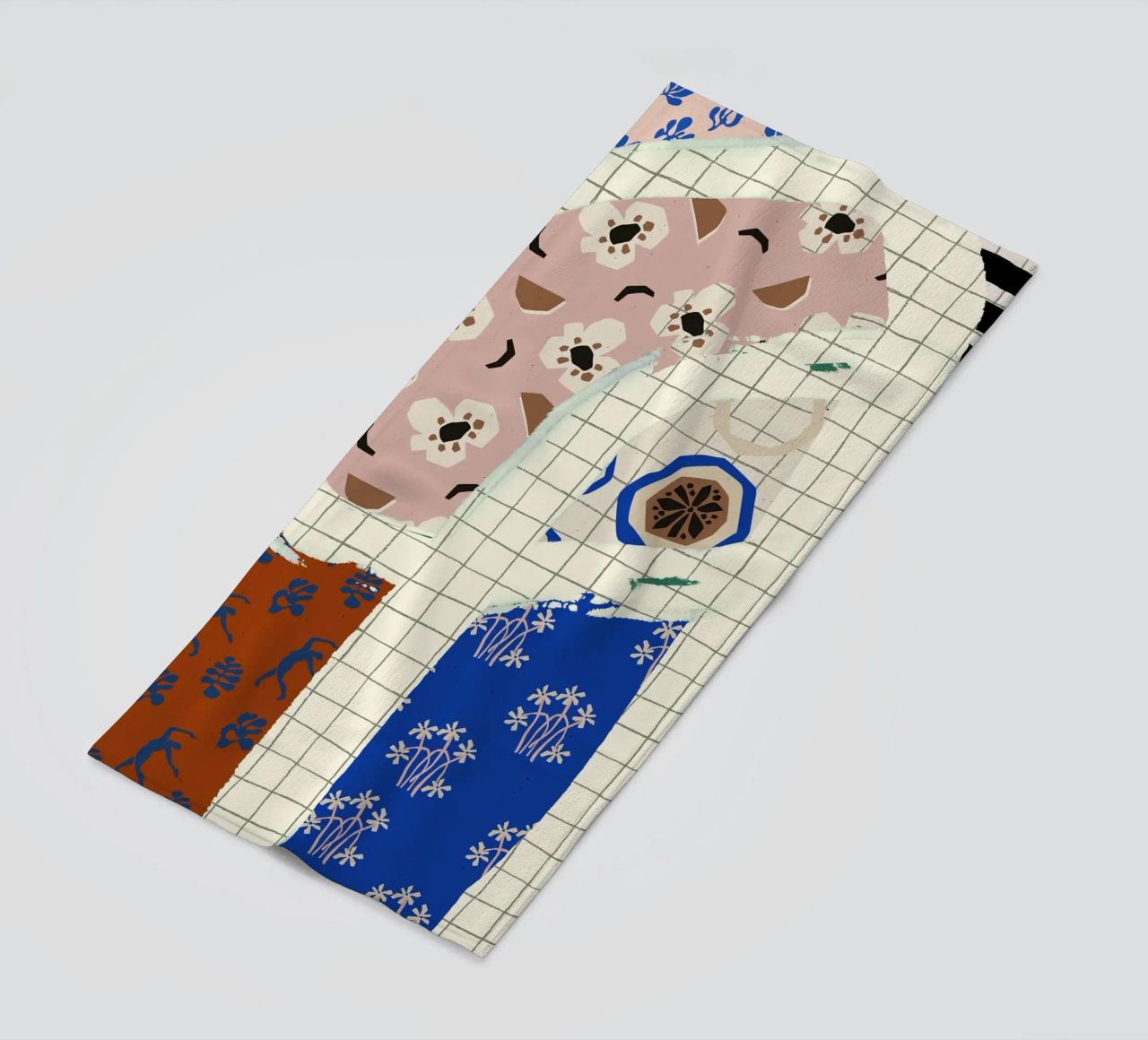 Pattern Play No 01 beach towel by treechild