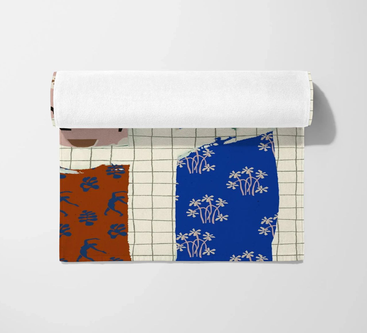 Pattern Play No 01 beach towel by treechild