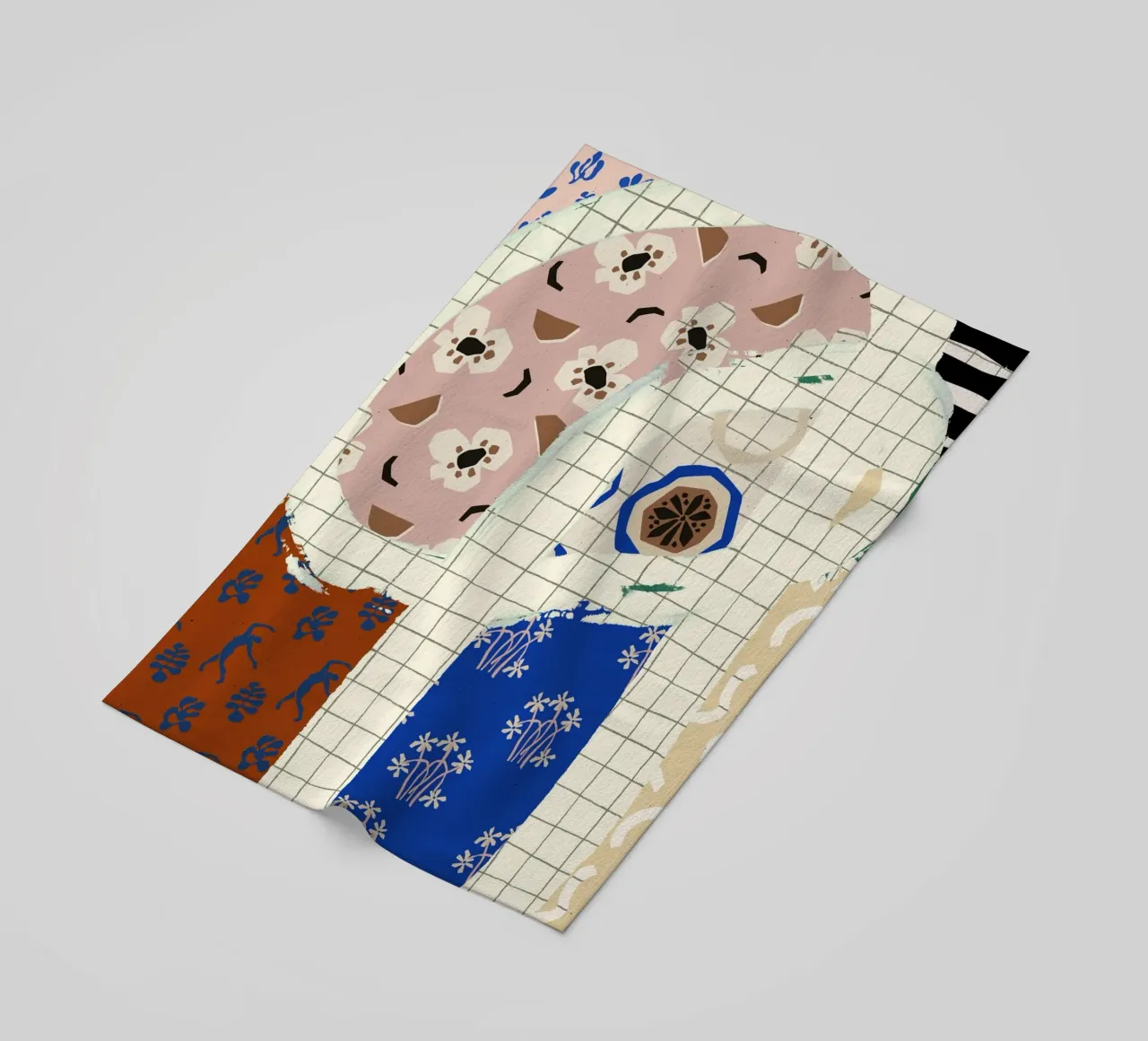Pattern Play No 01 toalla de playa de treechild
