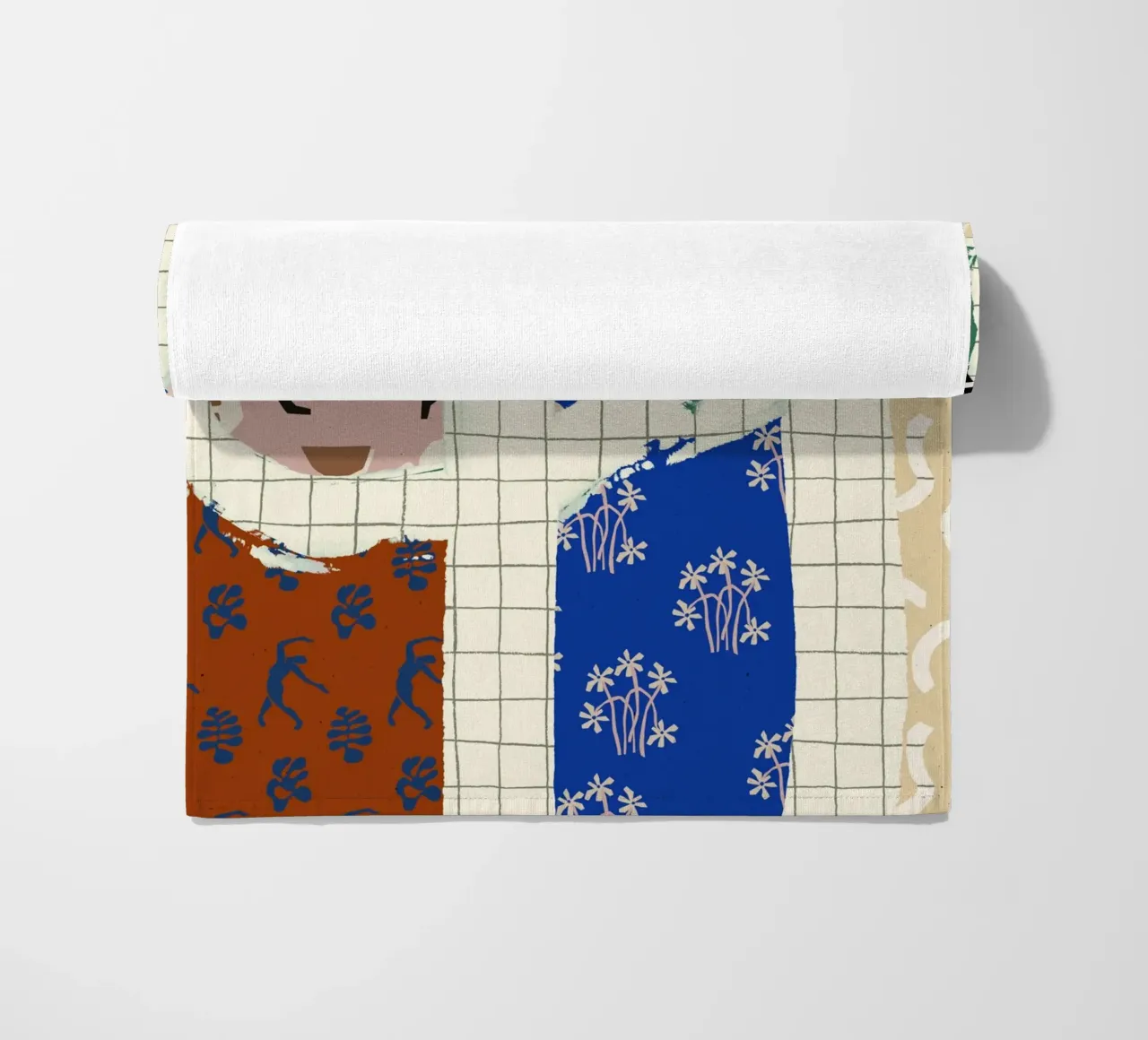 Pattern Play No 01 toalla de playa de treechild