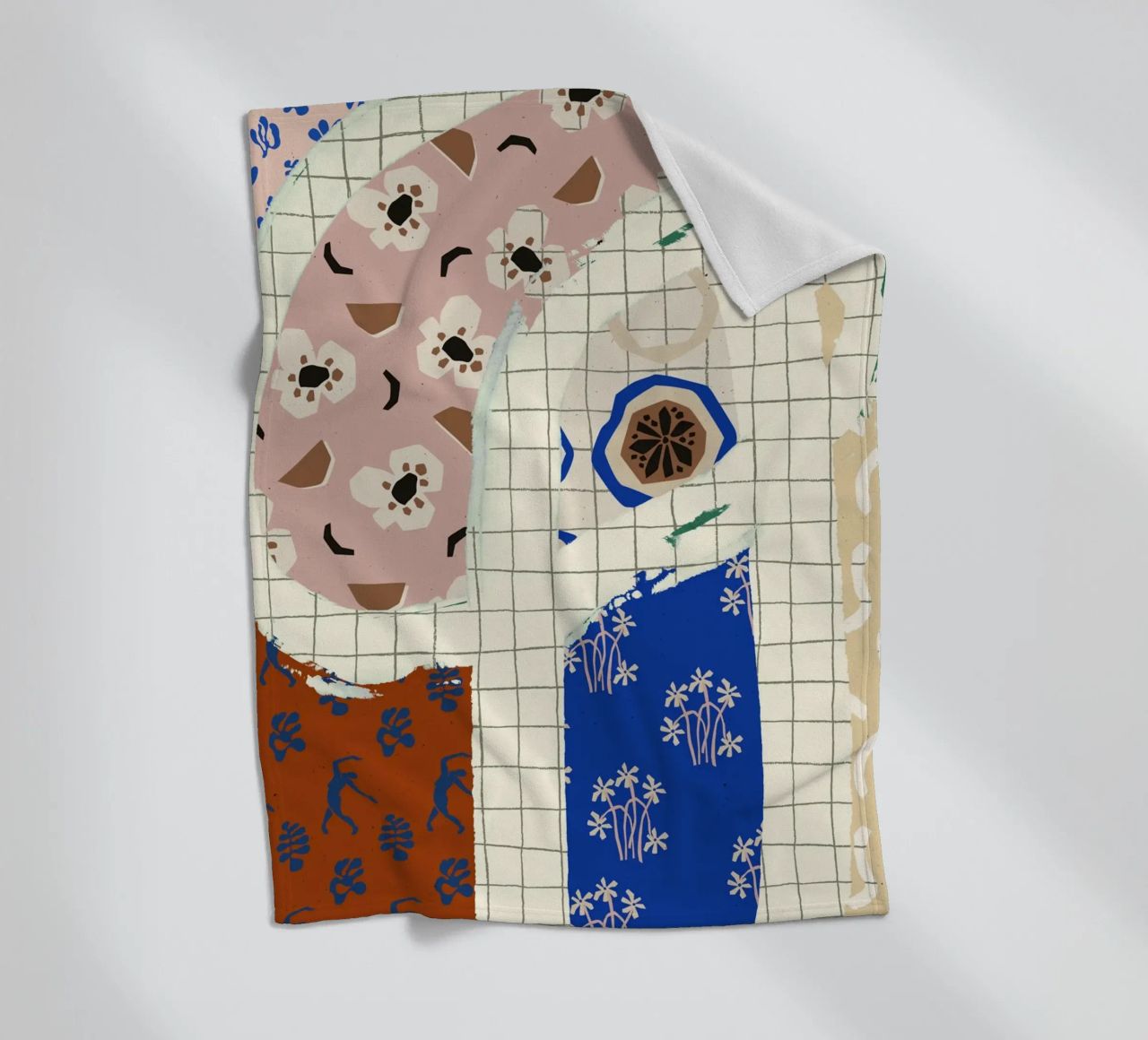 Pattern Play No 01 fleece blanket by treechild
