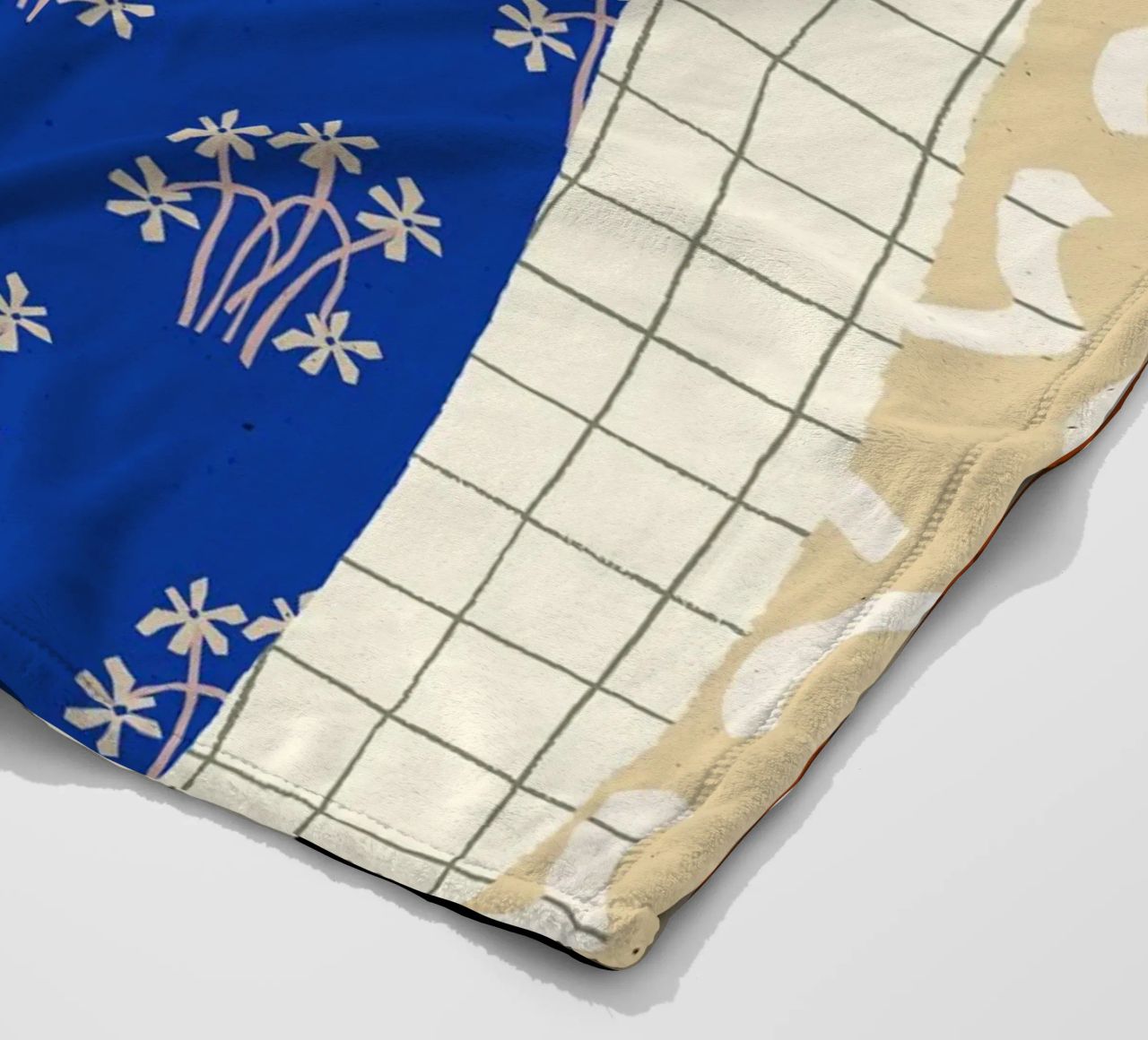 Pattern Play No 01 fleece blanket by treechild