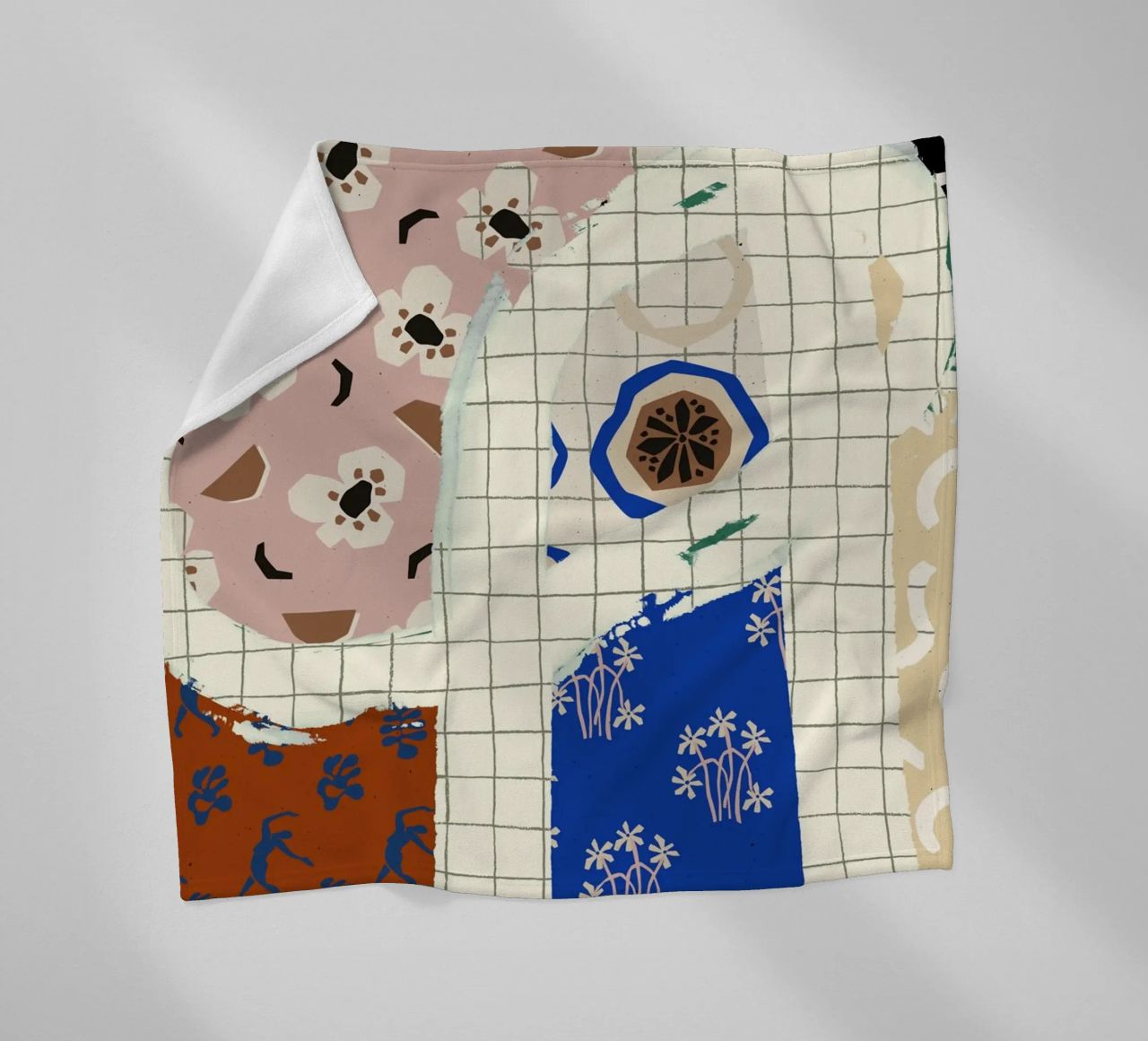 Pattern Play No 01 fleece blanket by treechild