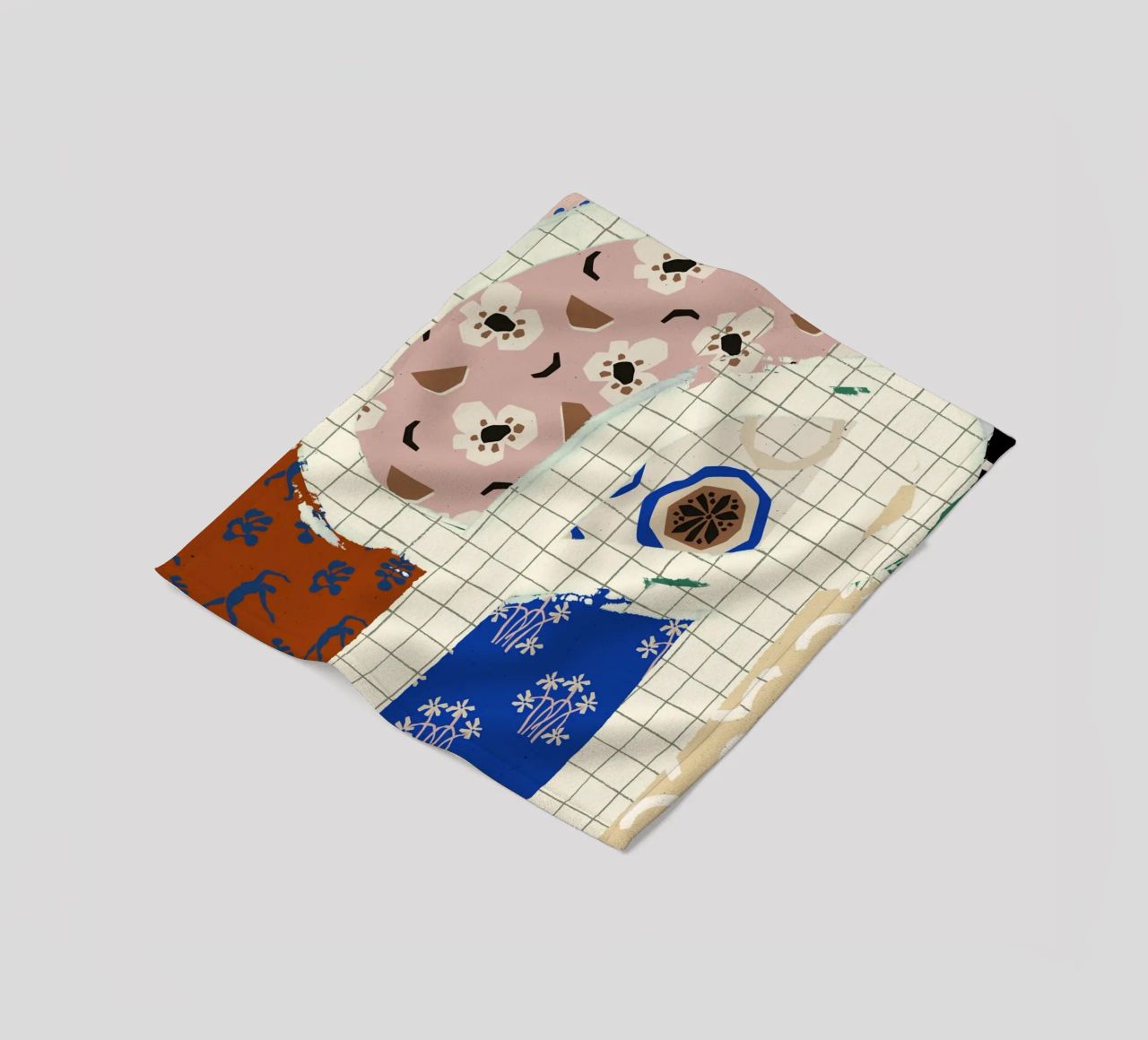 Pattern Play No 01 fleece blanket by treechild