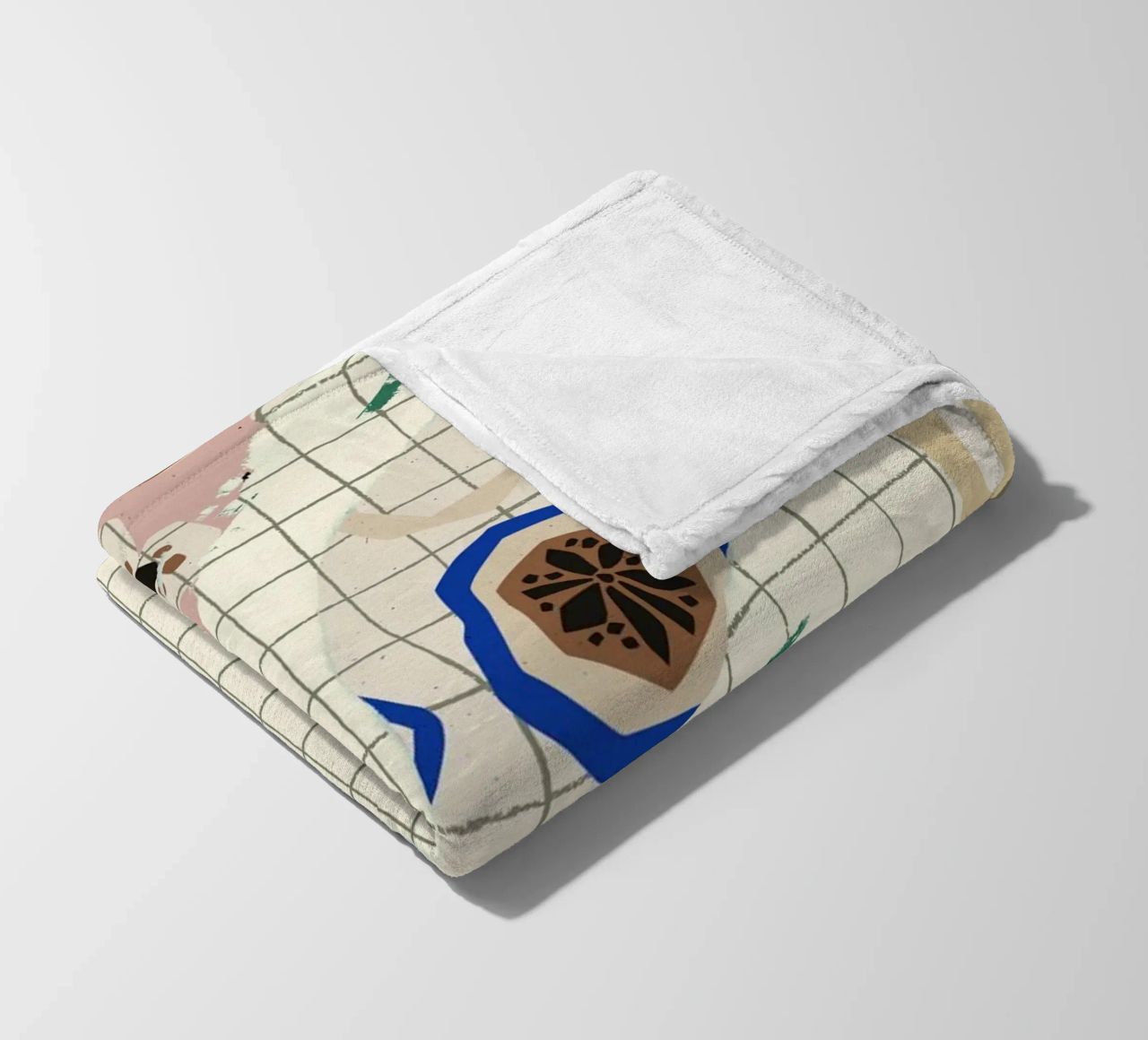 Pattern Play No 01 fleece blanket by treechild