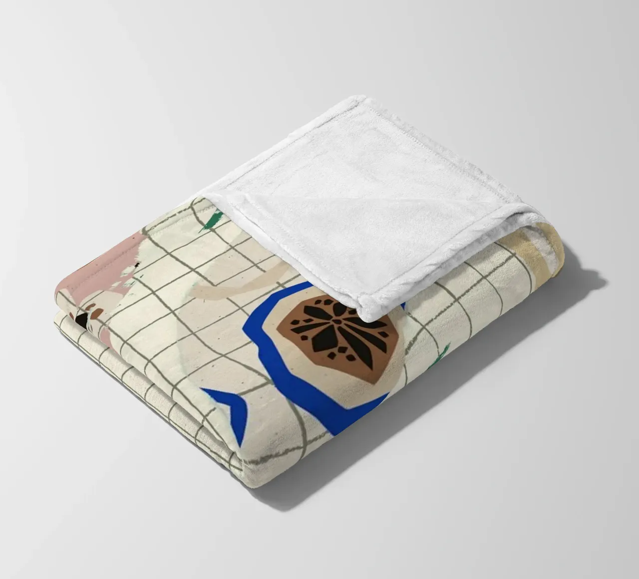 Pattern Play No 01 coperta in pile da treechild